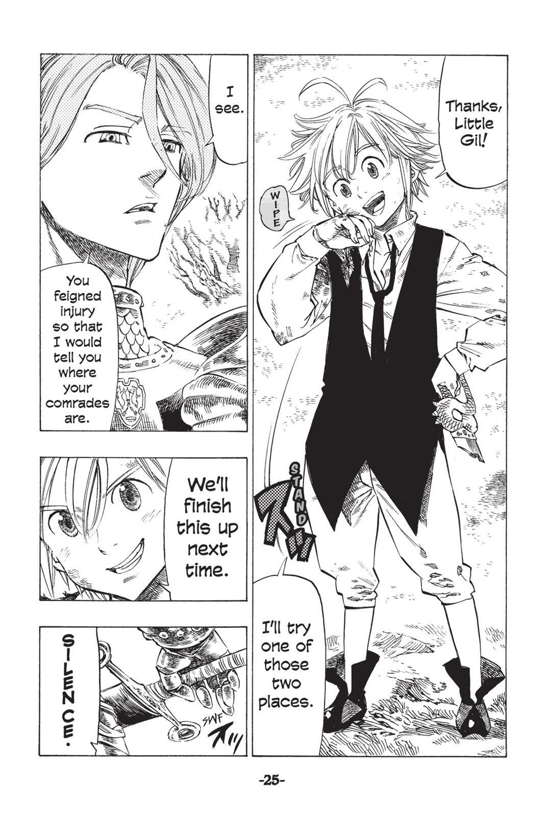 Read The Seven Deadly Sins- Seven Days Manga Online