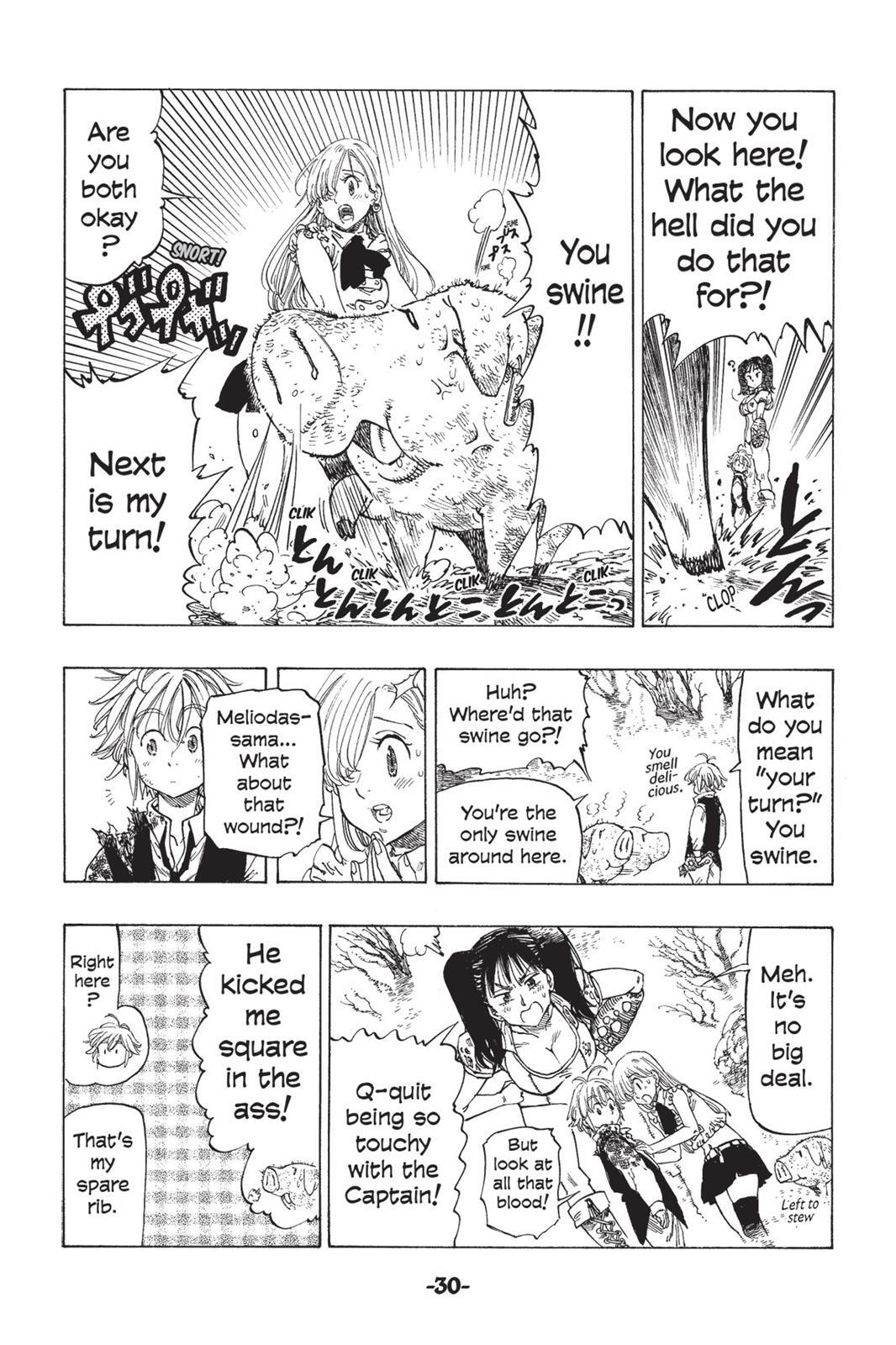 Read The Seven Deadly Sins- Seven Days Manga Online