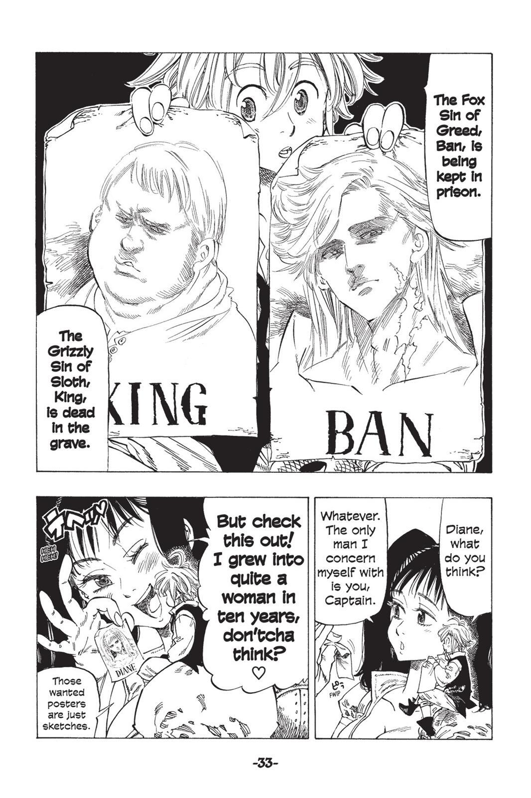 Read The Seven Deadly Sins- Seven Days Manga Online