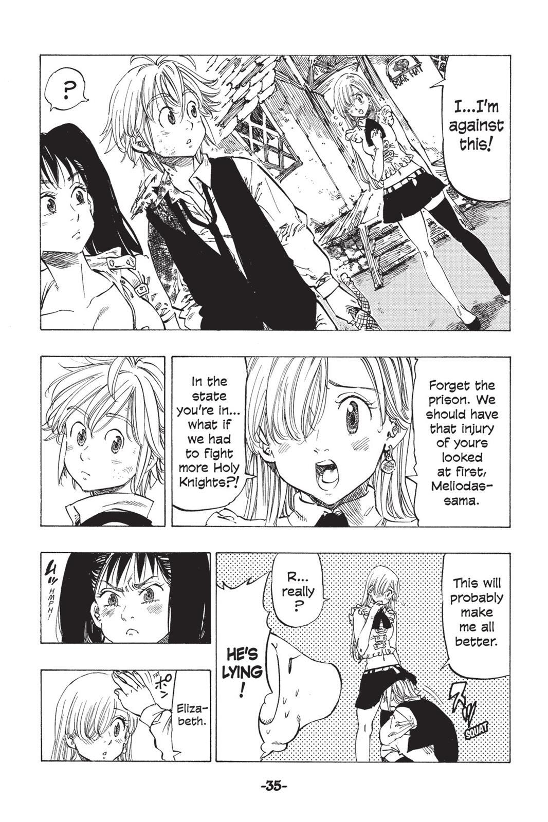 Read The Seven Deadly Sins- Seven Days Manga Online
