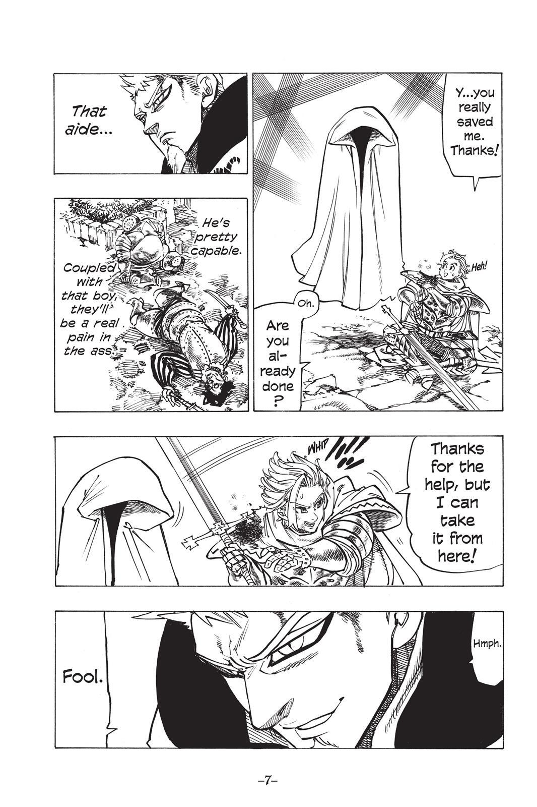 Read The Seven Deadly Sins- Seven Days Manga Online