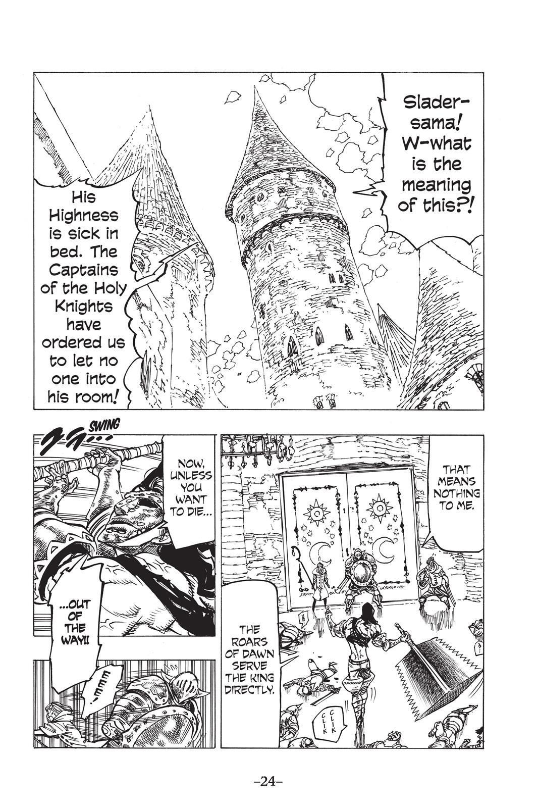 Read The Seven Deadly Sins- Seven Days Manga Online