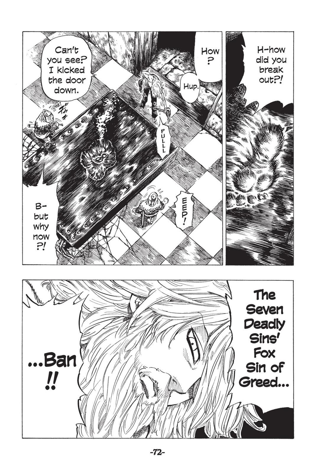 Read The Seven Deadly Sins- Seven Days Manga Online
