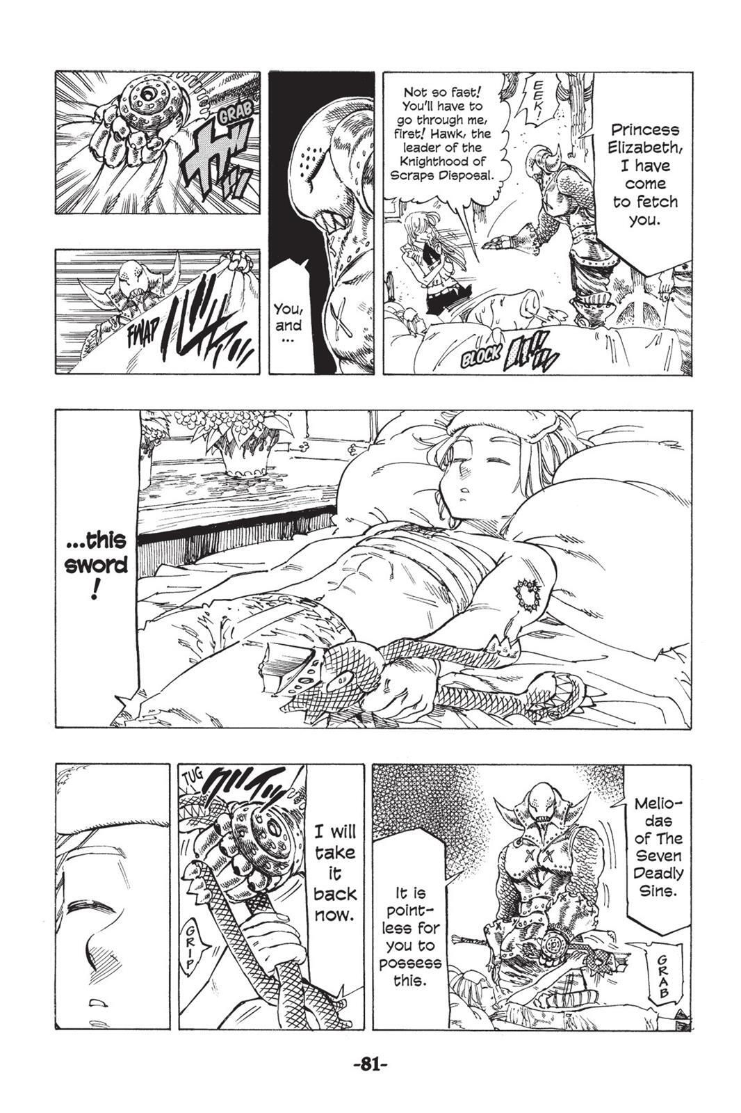 Read The Seven Deadly Sins- Seven Days Manga Online