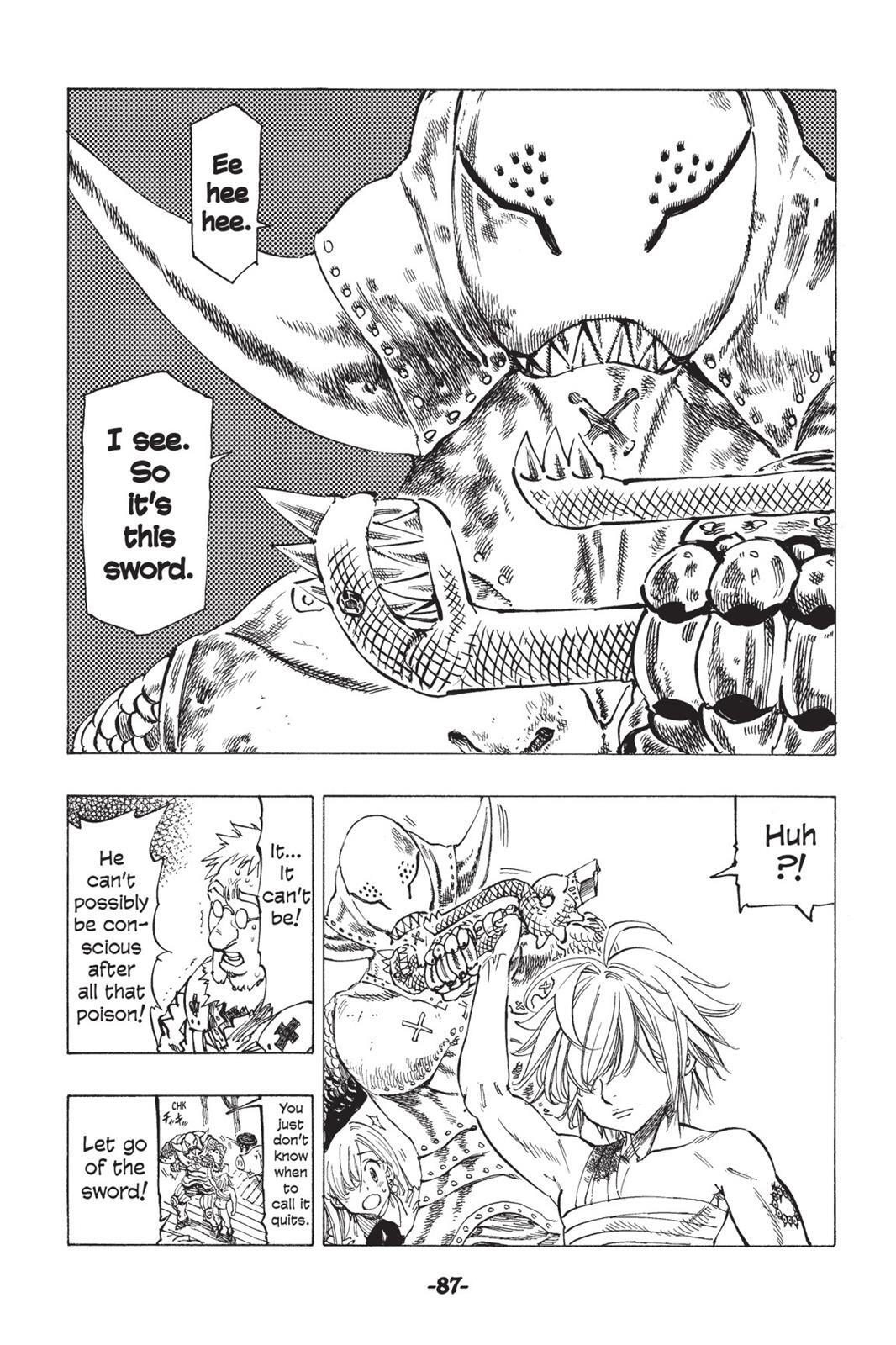 Read The Seven Deadly Sins- Seven Days Manga Online