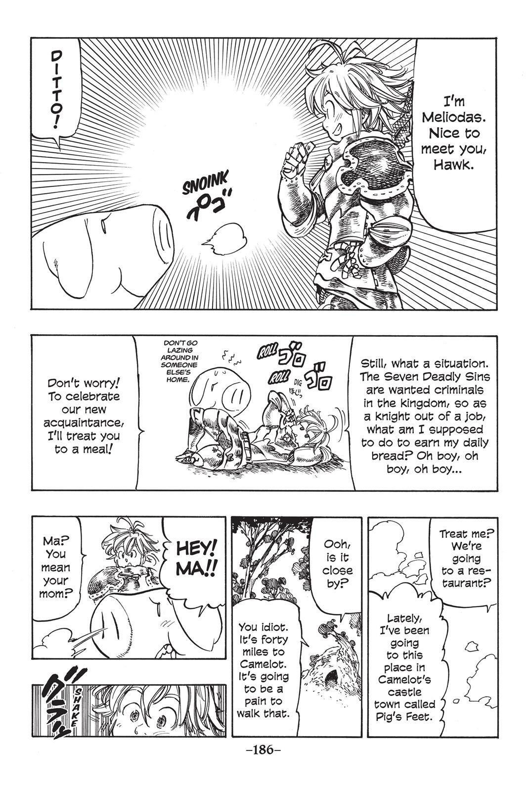 Read The Seven Deadly Sins- Seven Days Manga Online