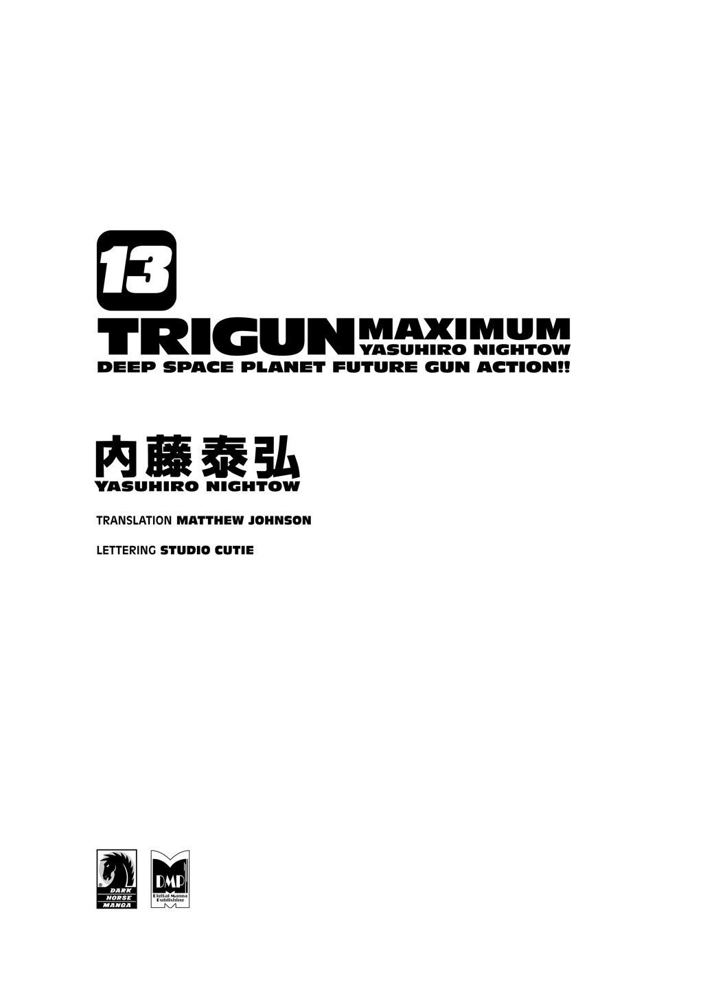 Read Trigun Manga Online