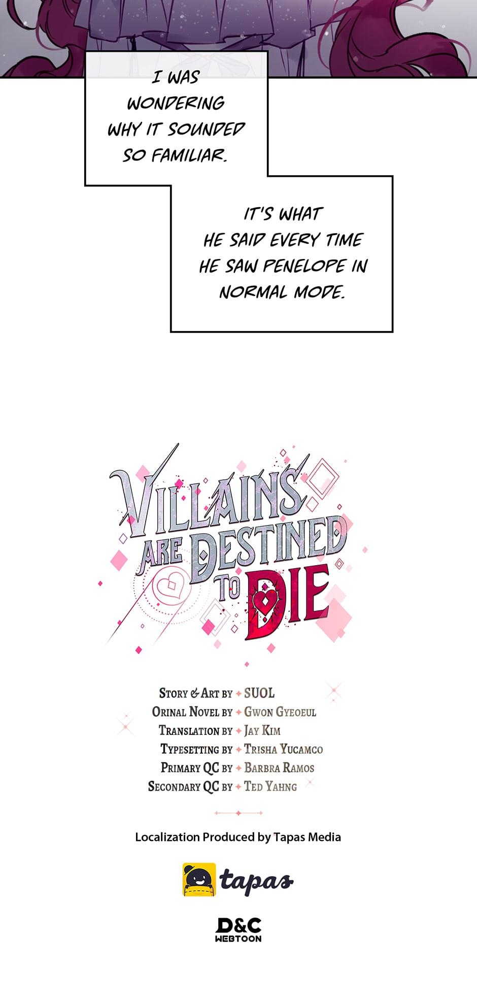Read Villains Are Destined to Die Manga Online