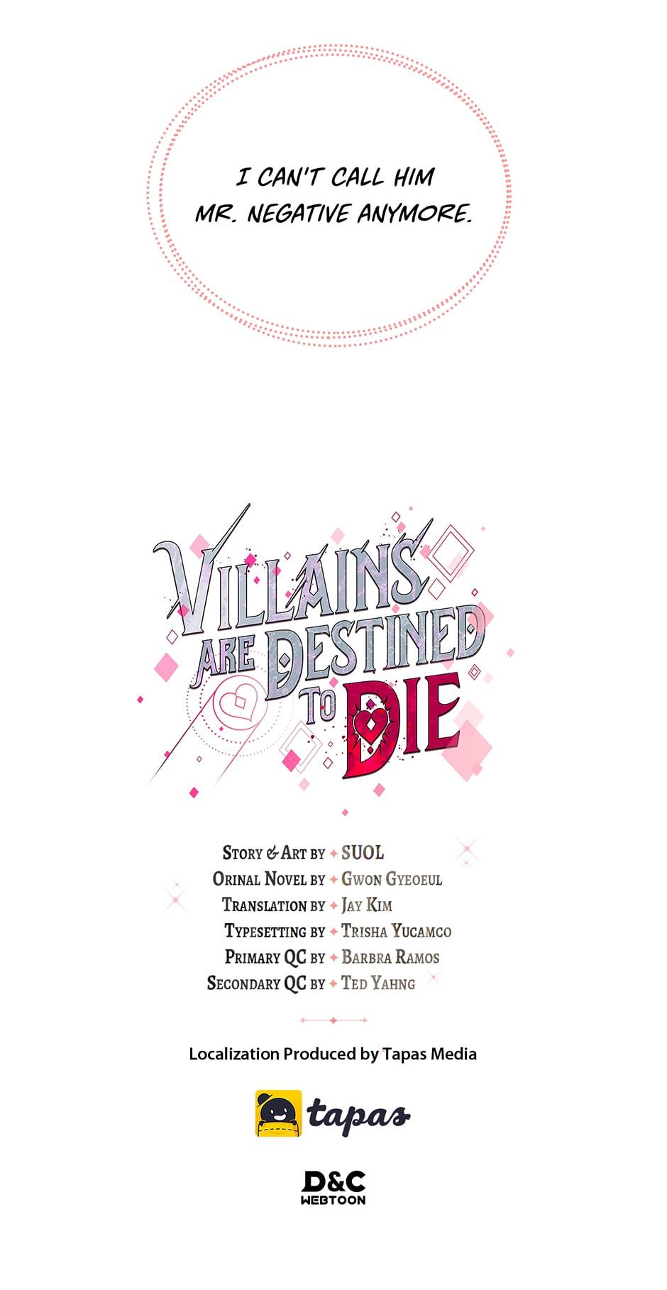 Read Villains Are Destined to Die Manga Online