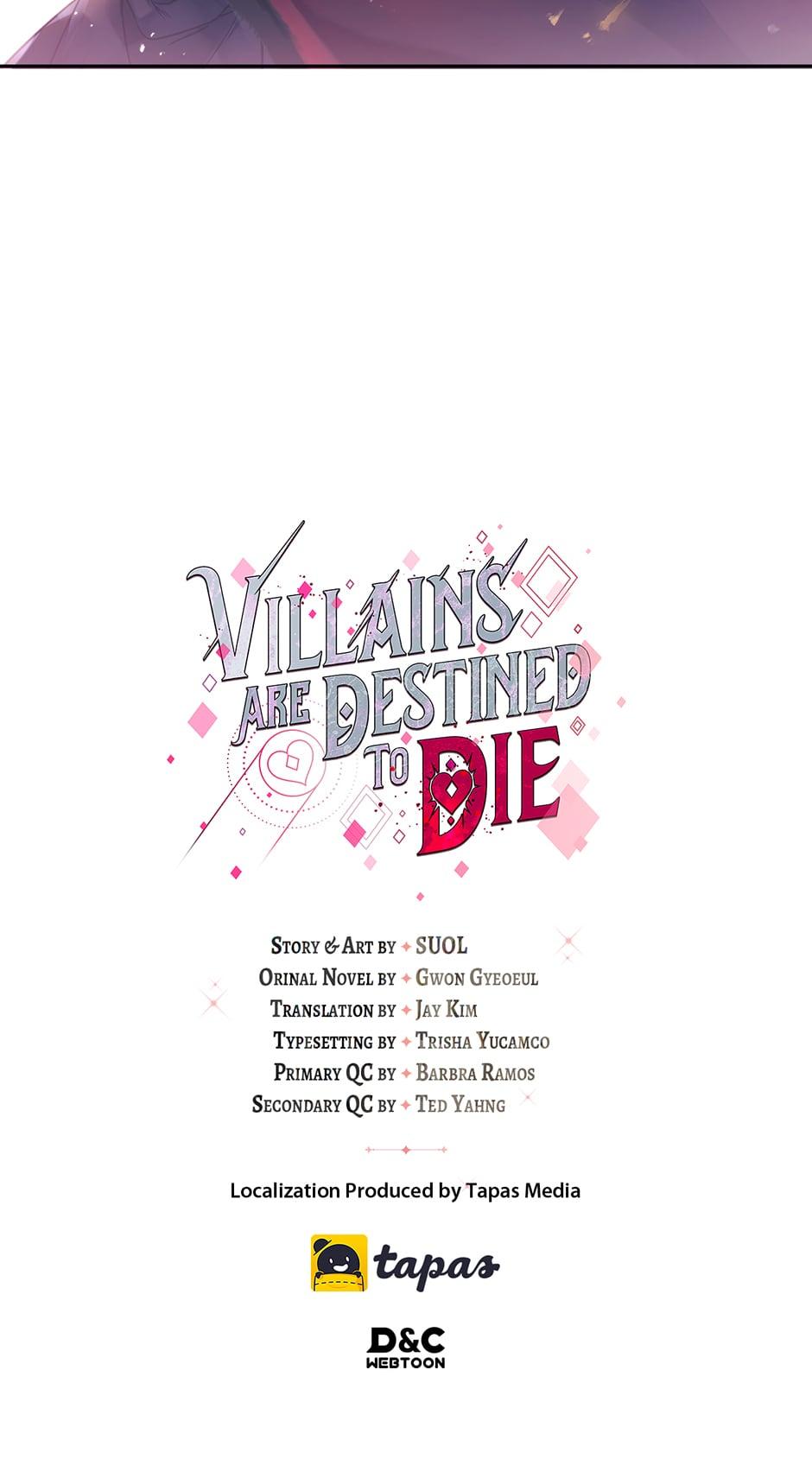 Read Villains Are Destined to Die Manga Online