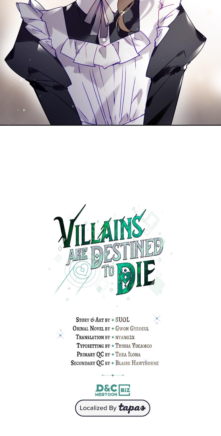 Read Villains Are Destined to Die Manga Online