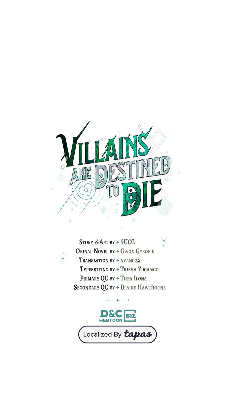 Read Villains Are Destined to Die Manga Online