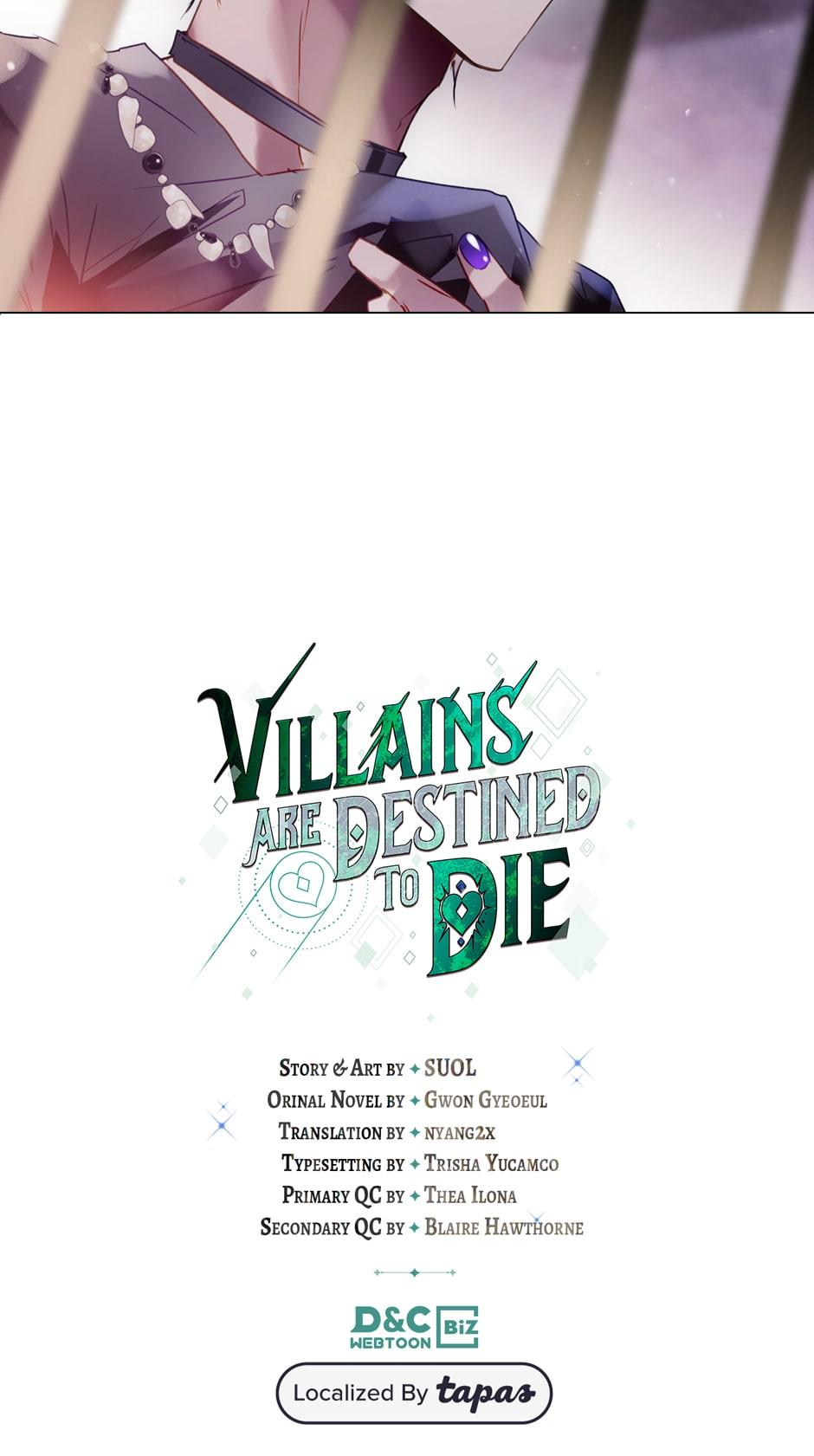 Read Villains Are Destined to Die Manga Online
