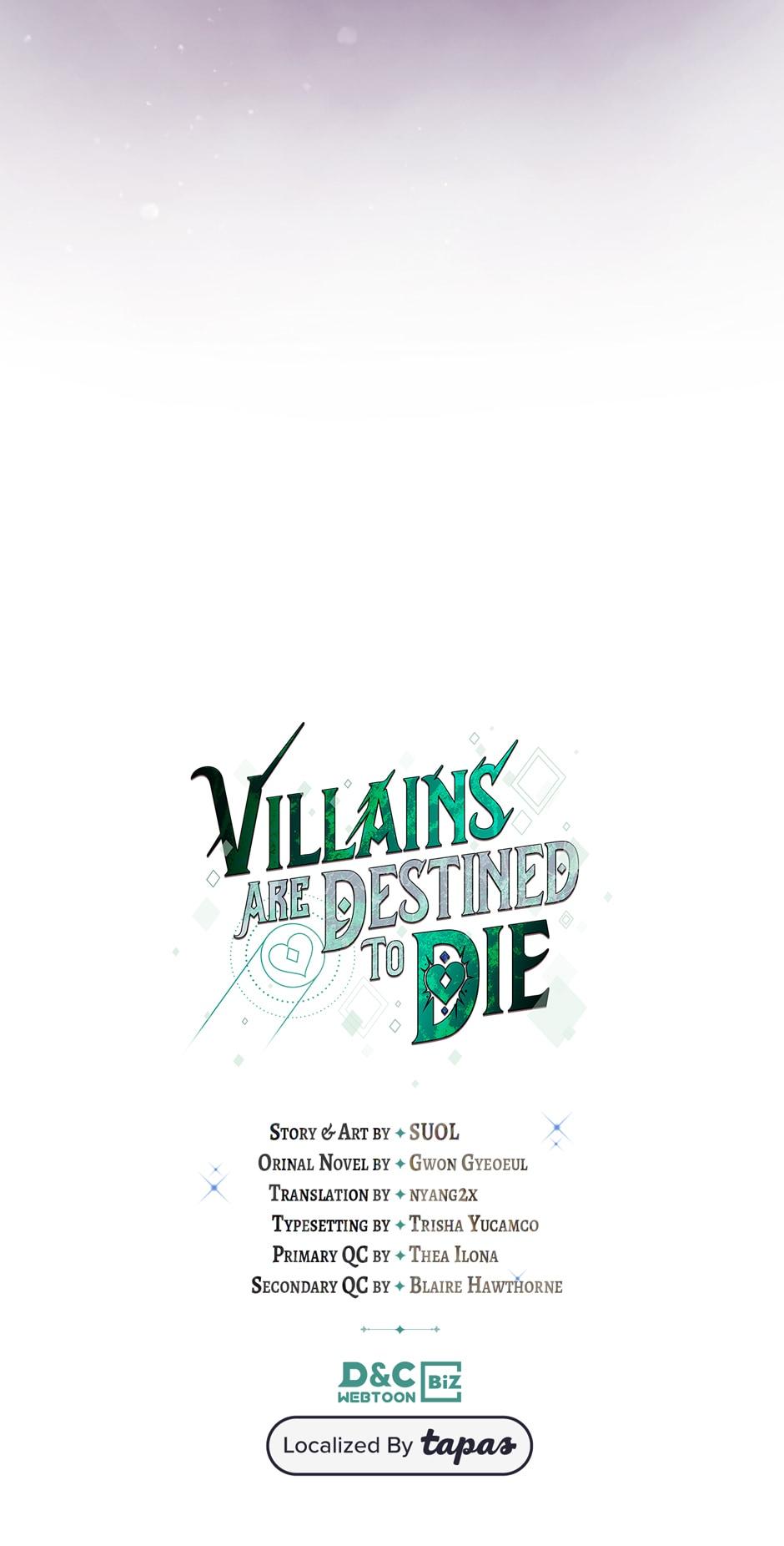 Read Villains Are Destined to Die Manga Online