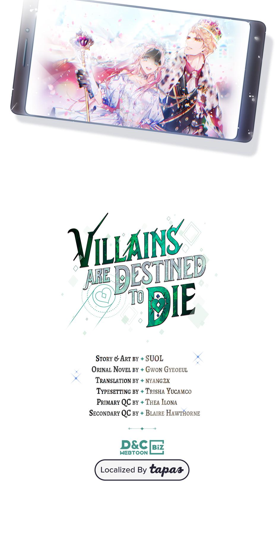 Read Villains Are Destined to Die Manga Online
