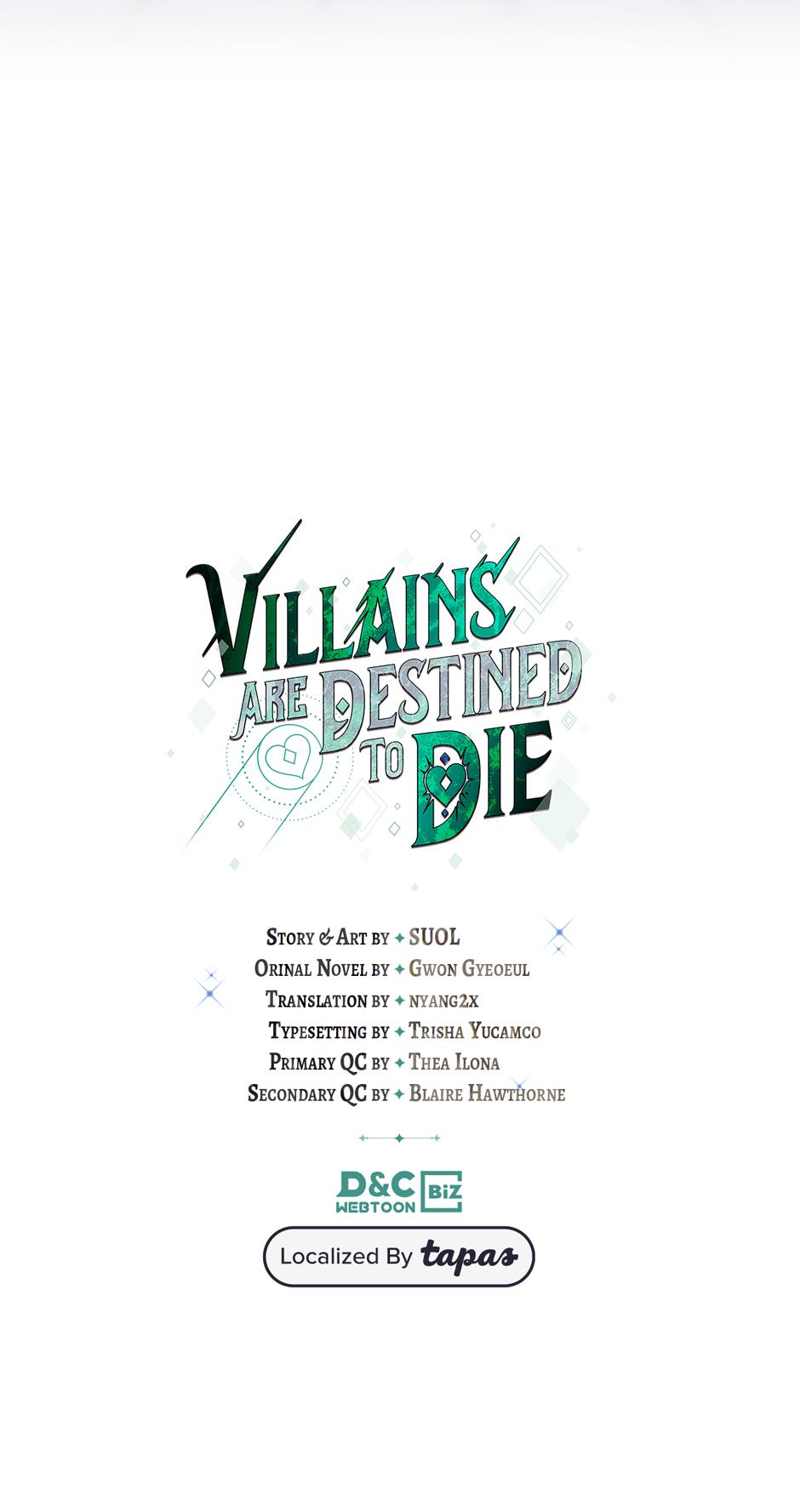 Read Villains Are Destined to Die Manga Online