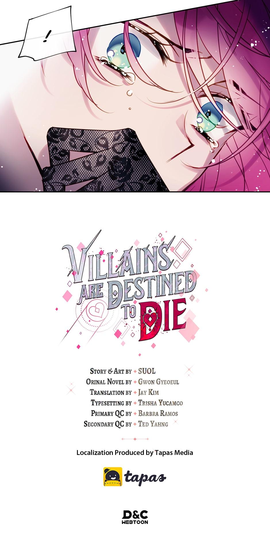 Read Villains Are Destined to Die Manga Online