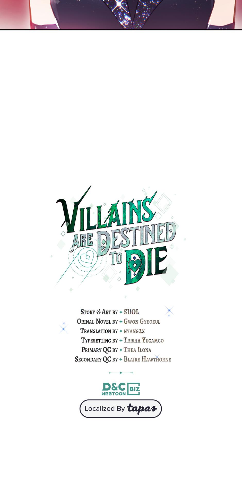 Read Villains Are Destined to Die Manga Online