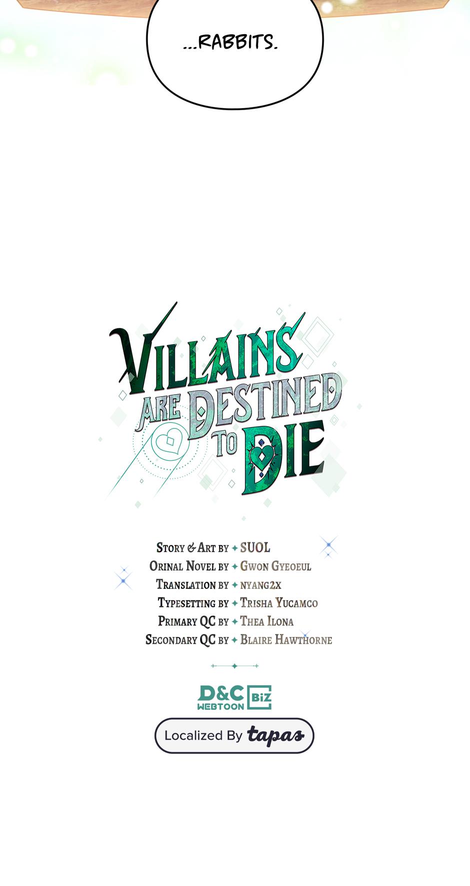 Read Villains Are Destined to Die Manga Online