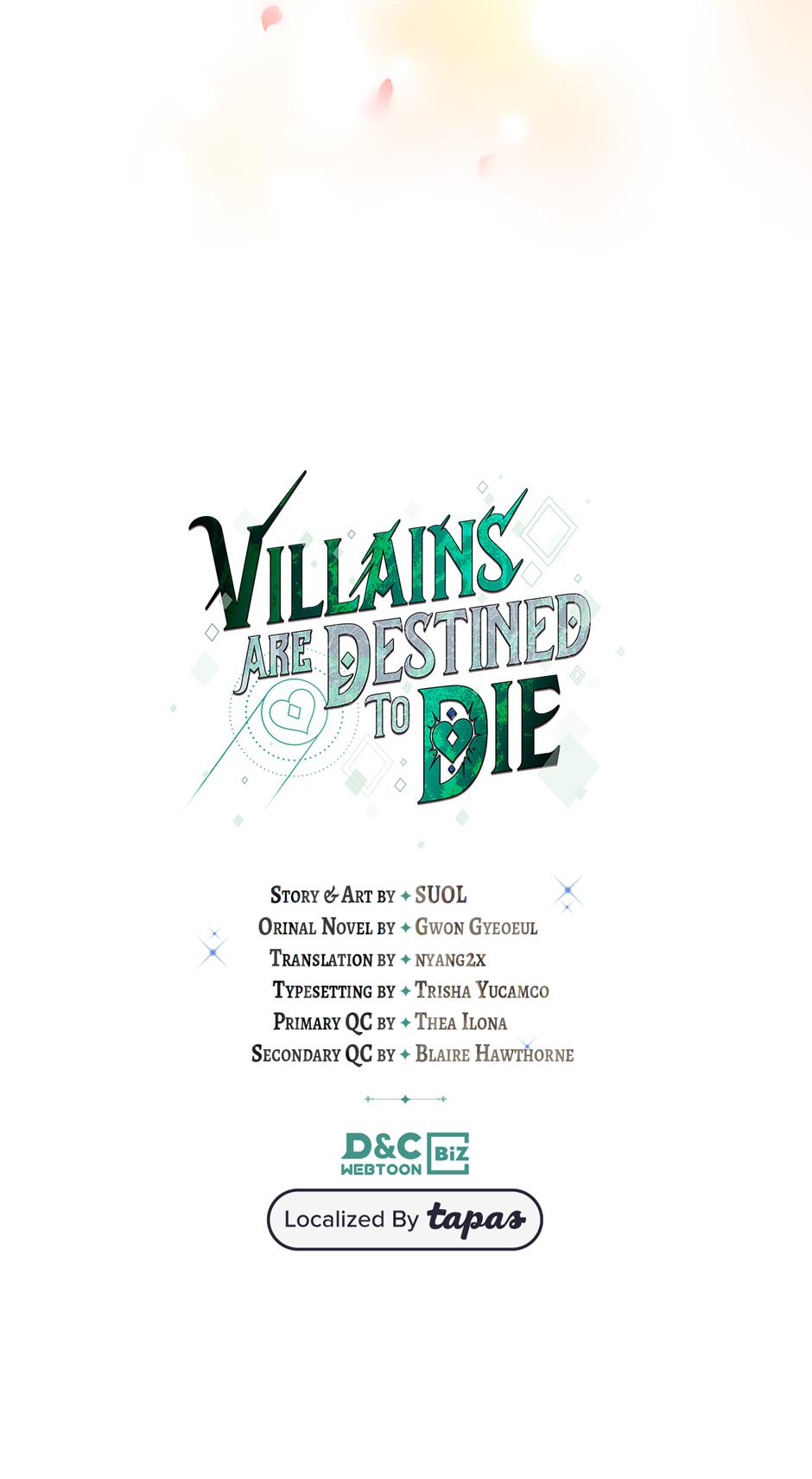 Read Villains Are Destined to Die Manga Online
