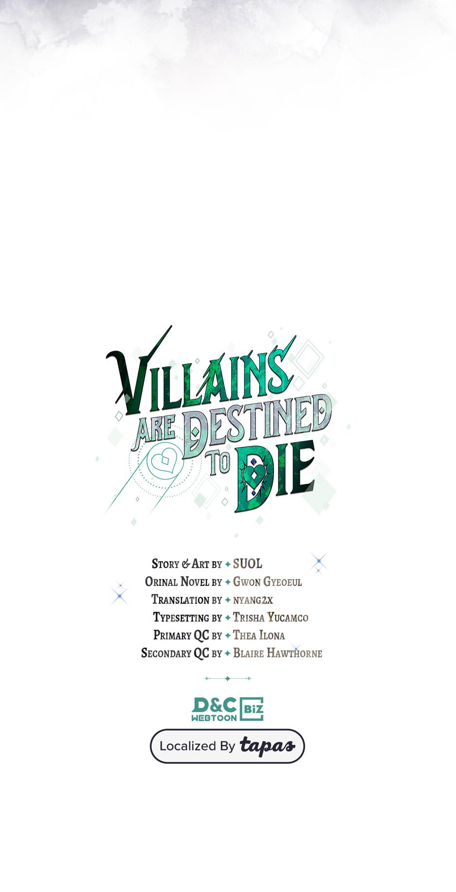 Read Villains Are Destined to Die Manga Online