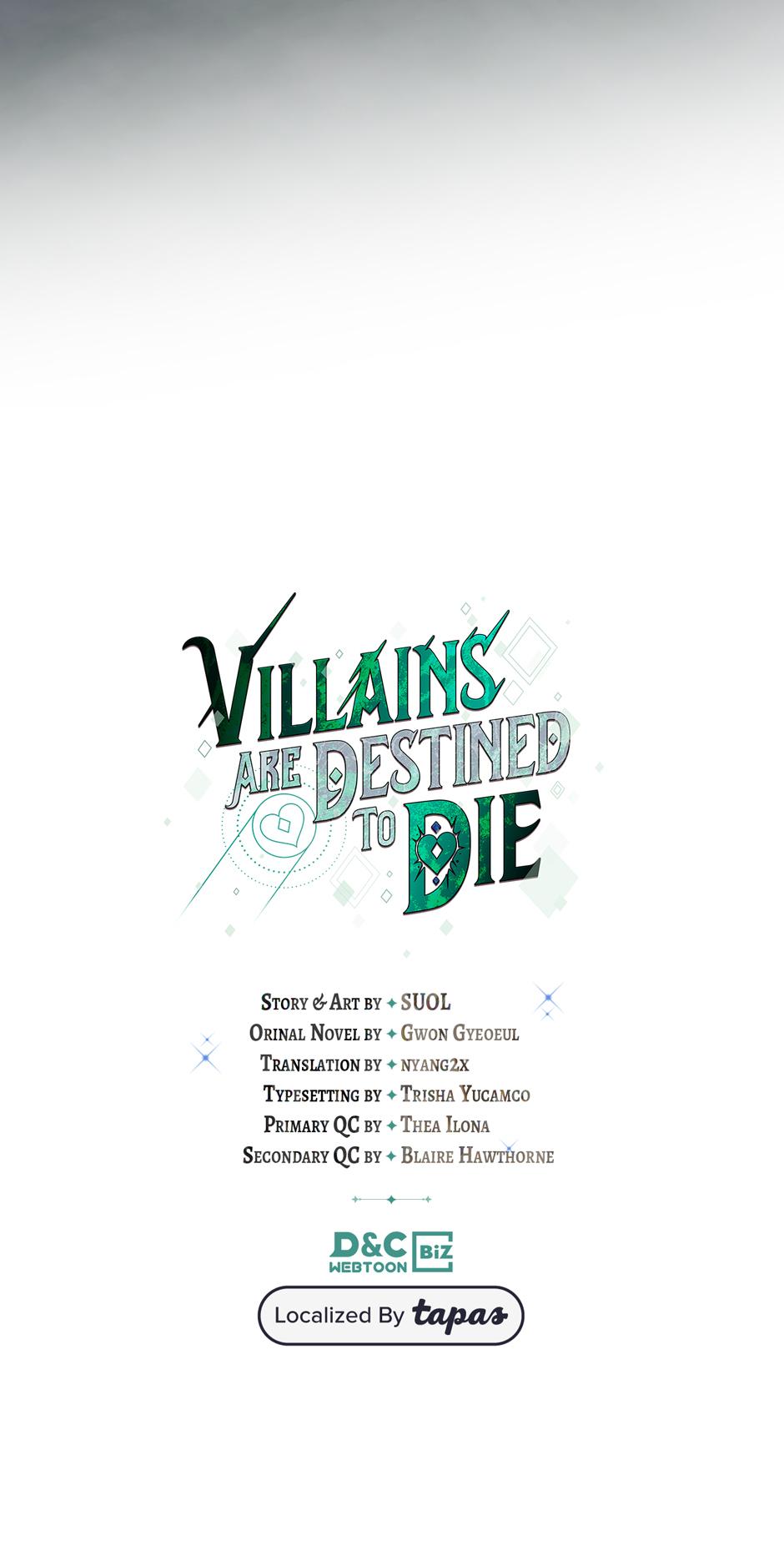 Read Villains Are Destined to Die Manga Online