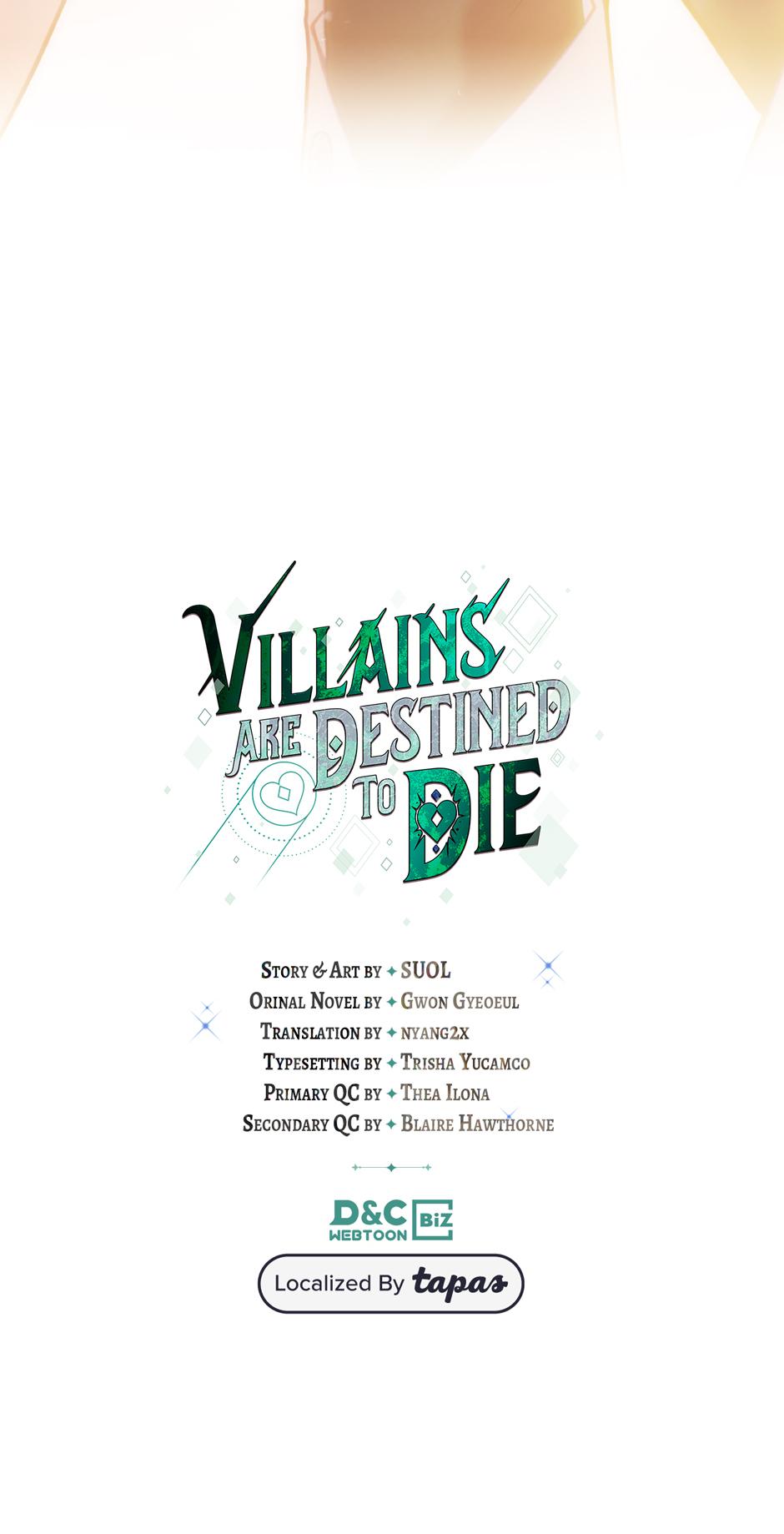 Read Villains Are Destined to Die Manga Online