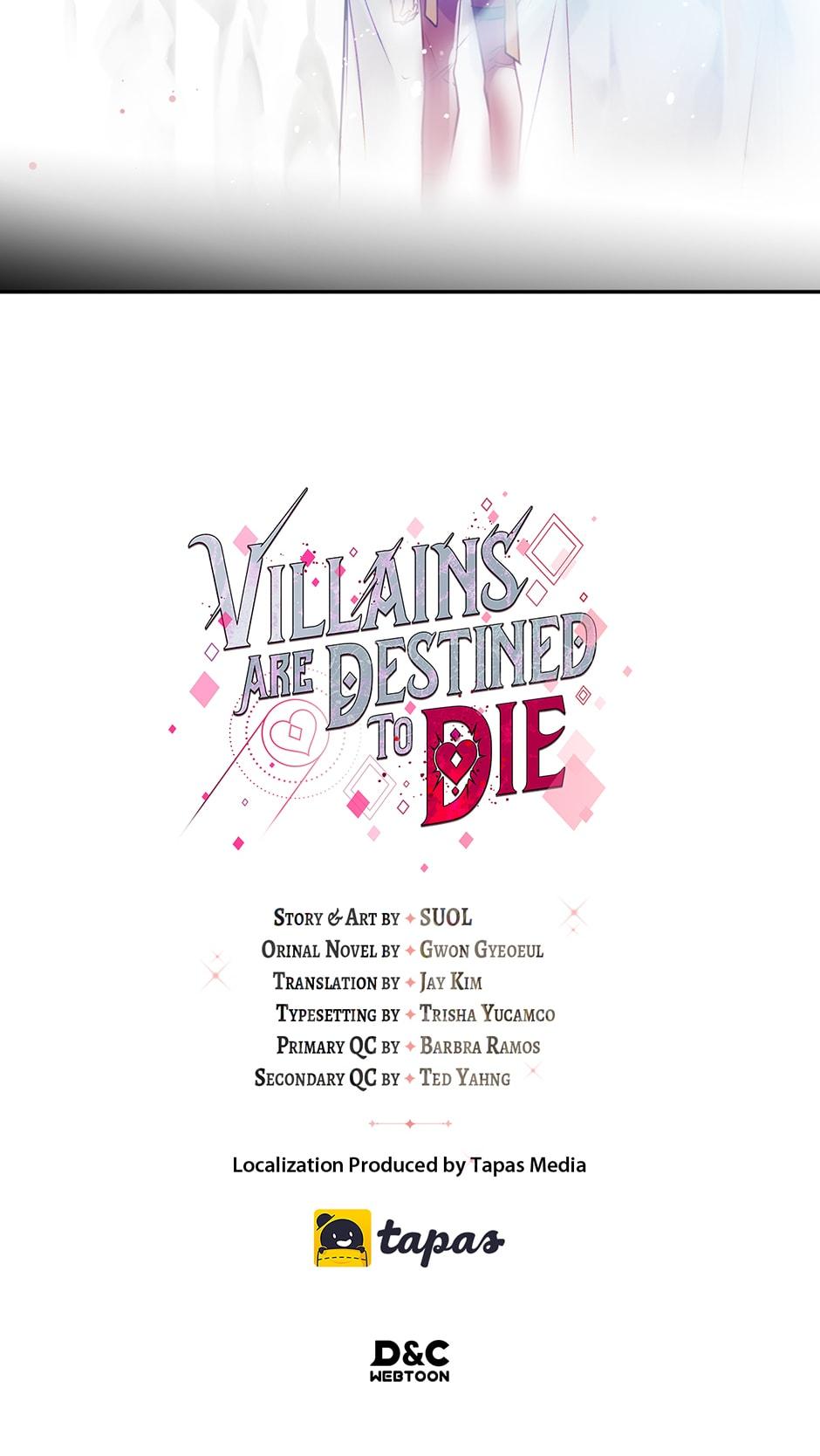 Read Villains Are Destined to Die Manga Online