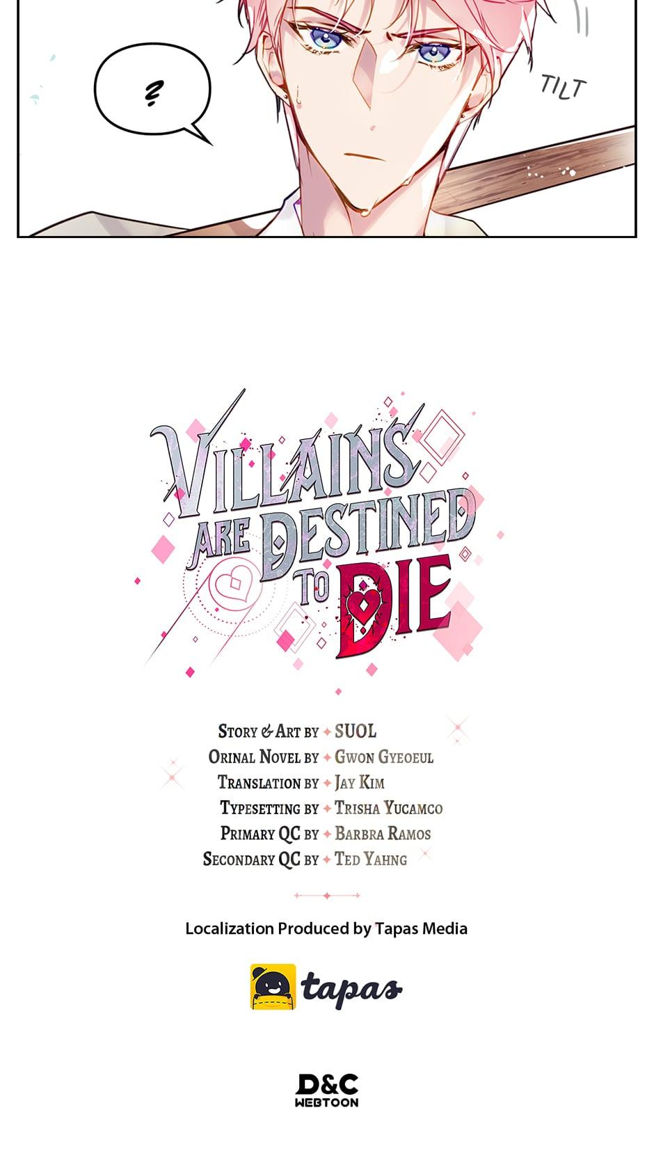 Read Villains Are Destined to Die Manga Online