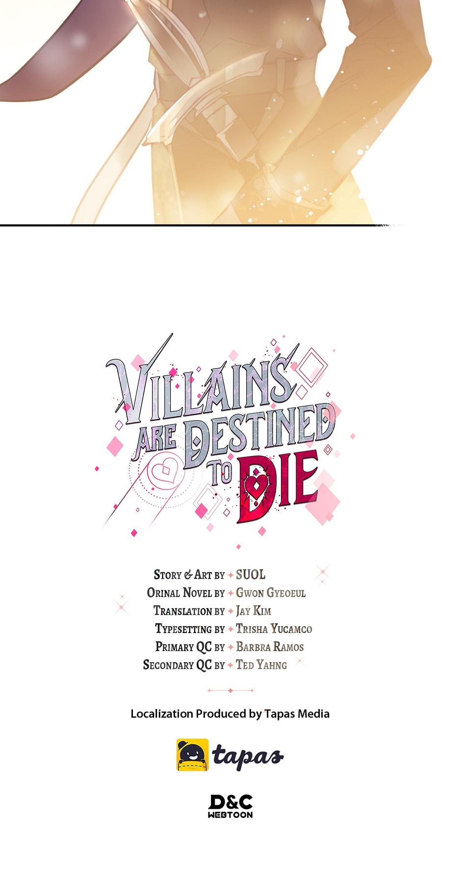 Read Villains Are Destined to Die Manga Online