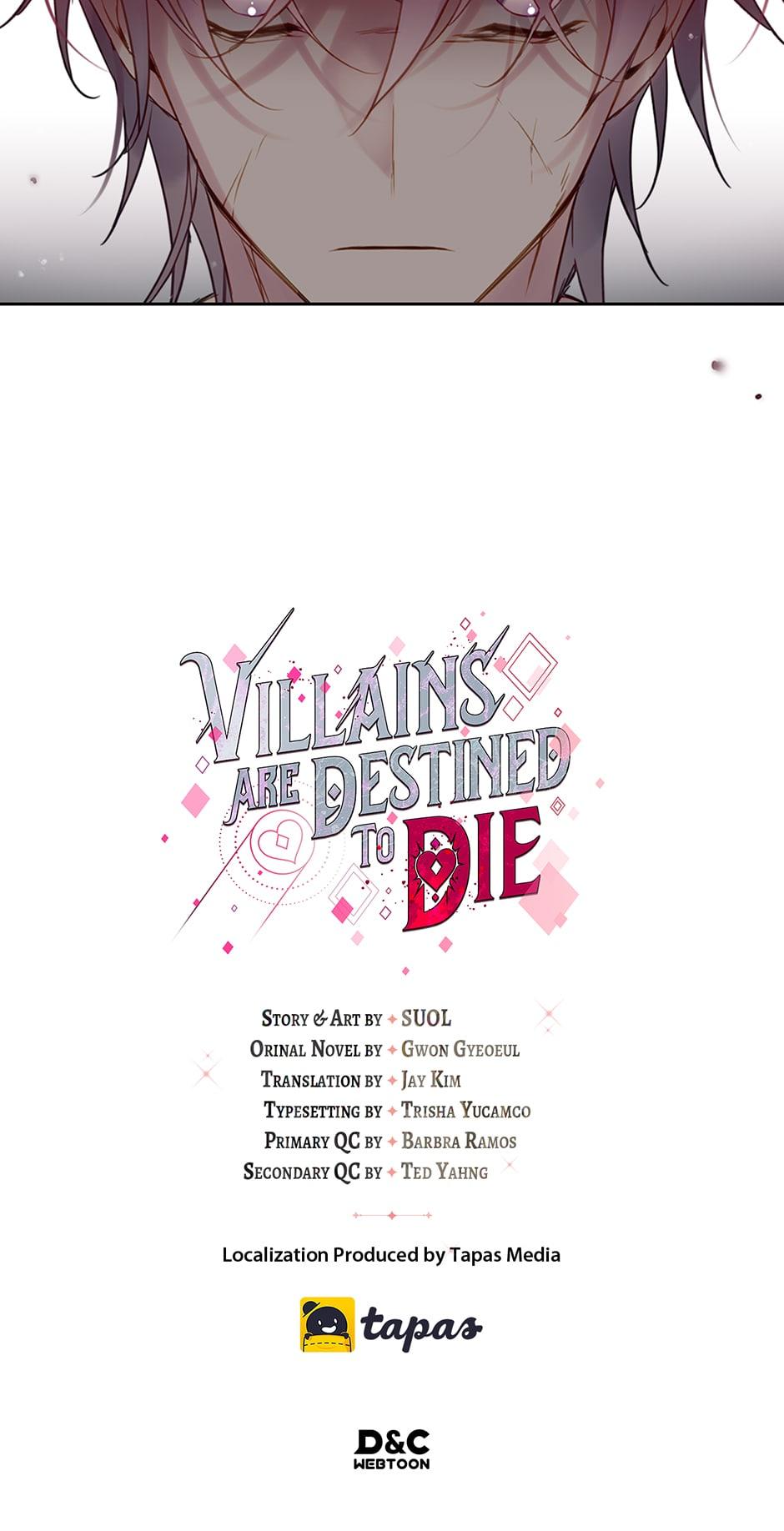 Read Villains Are Destined to Die Manga Online
