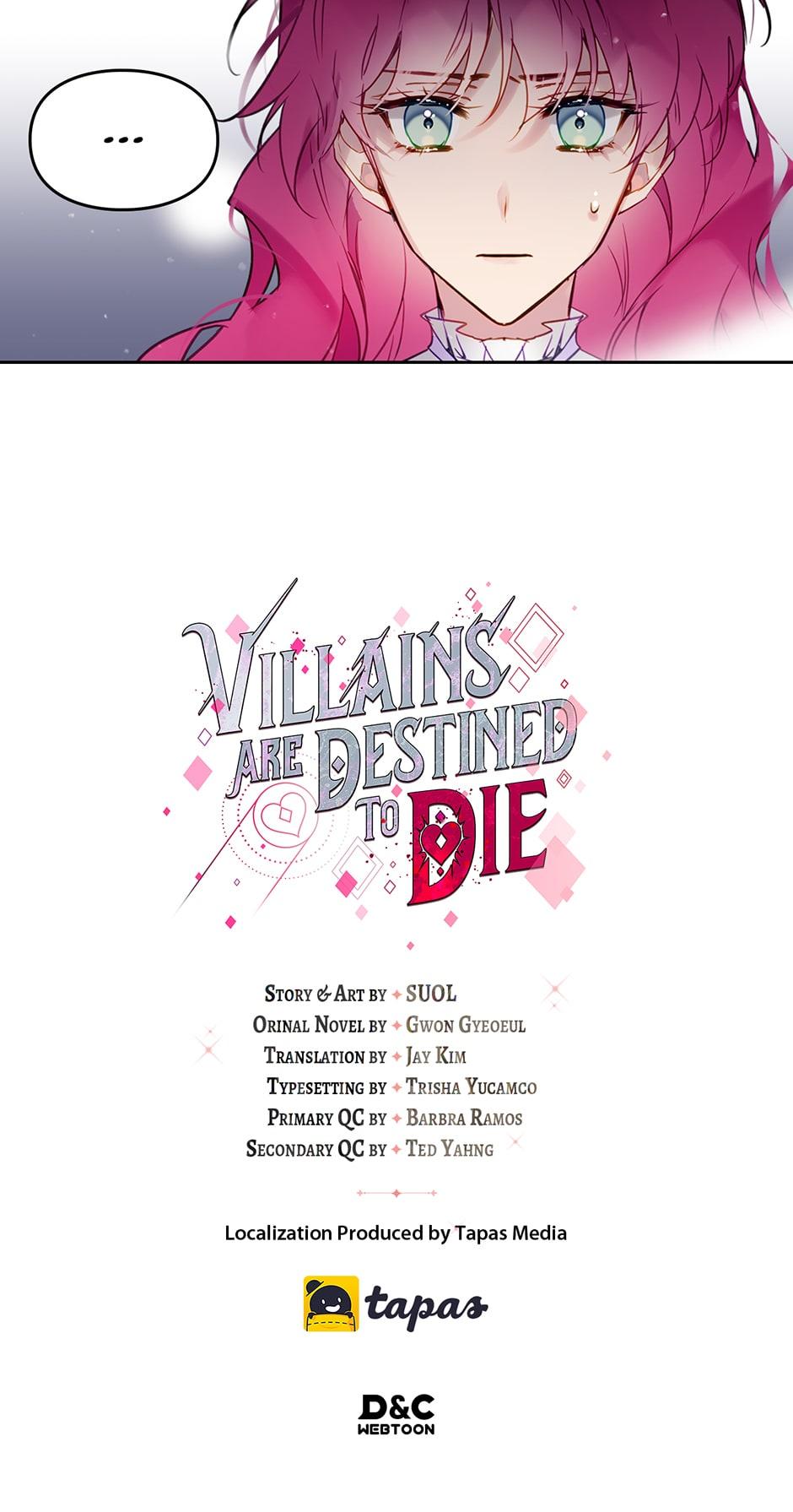 Read Villains Are Destined to Die Manga Online