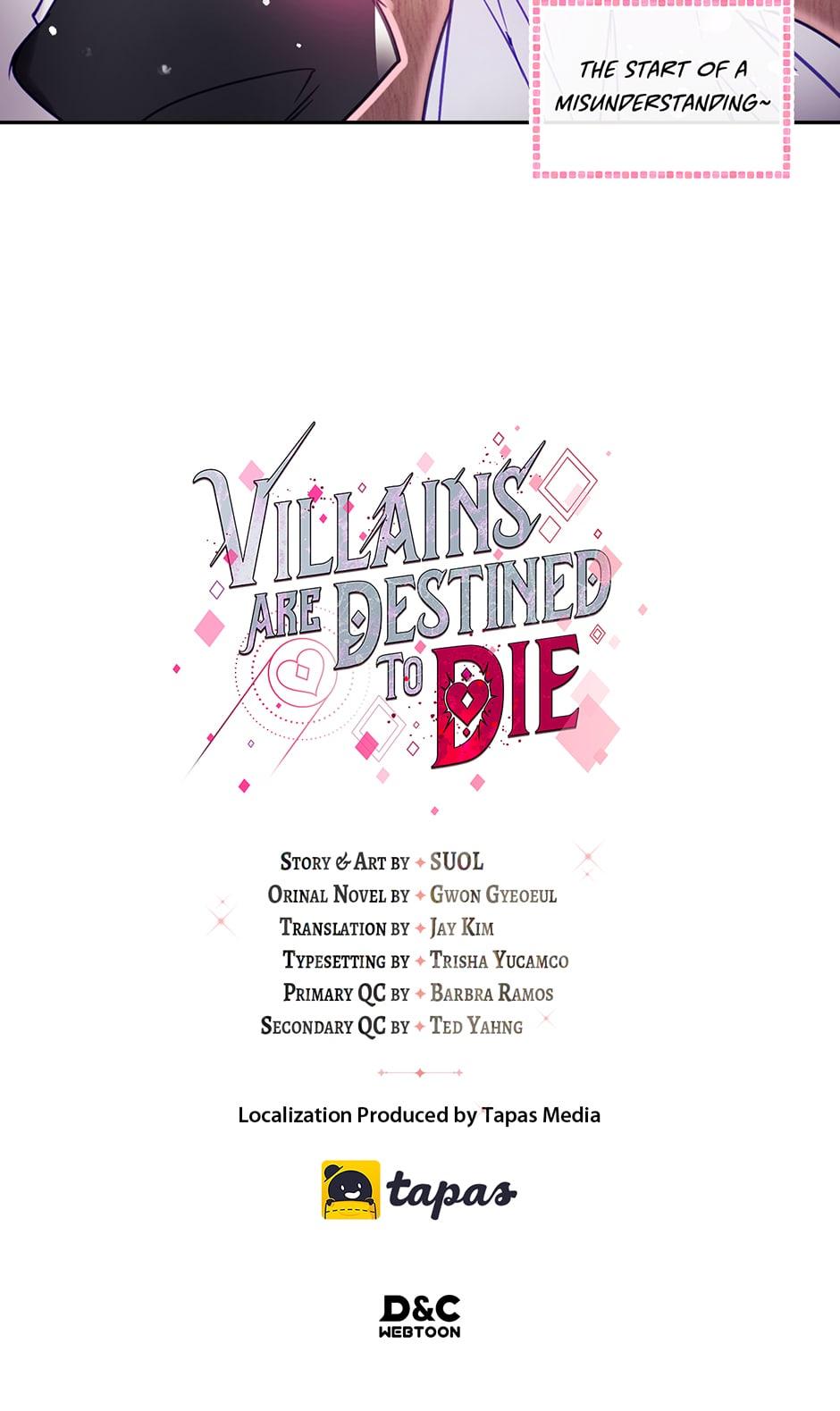 Read Villains Are Destined to Die Manga Online