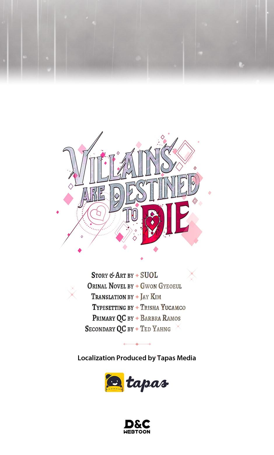 Read Villains Are Destined to Die Manga Online