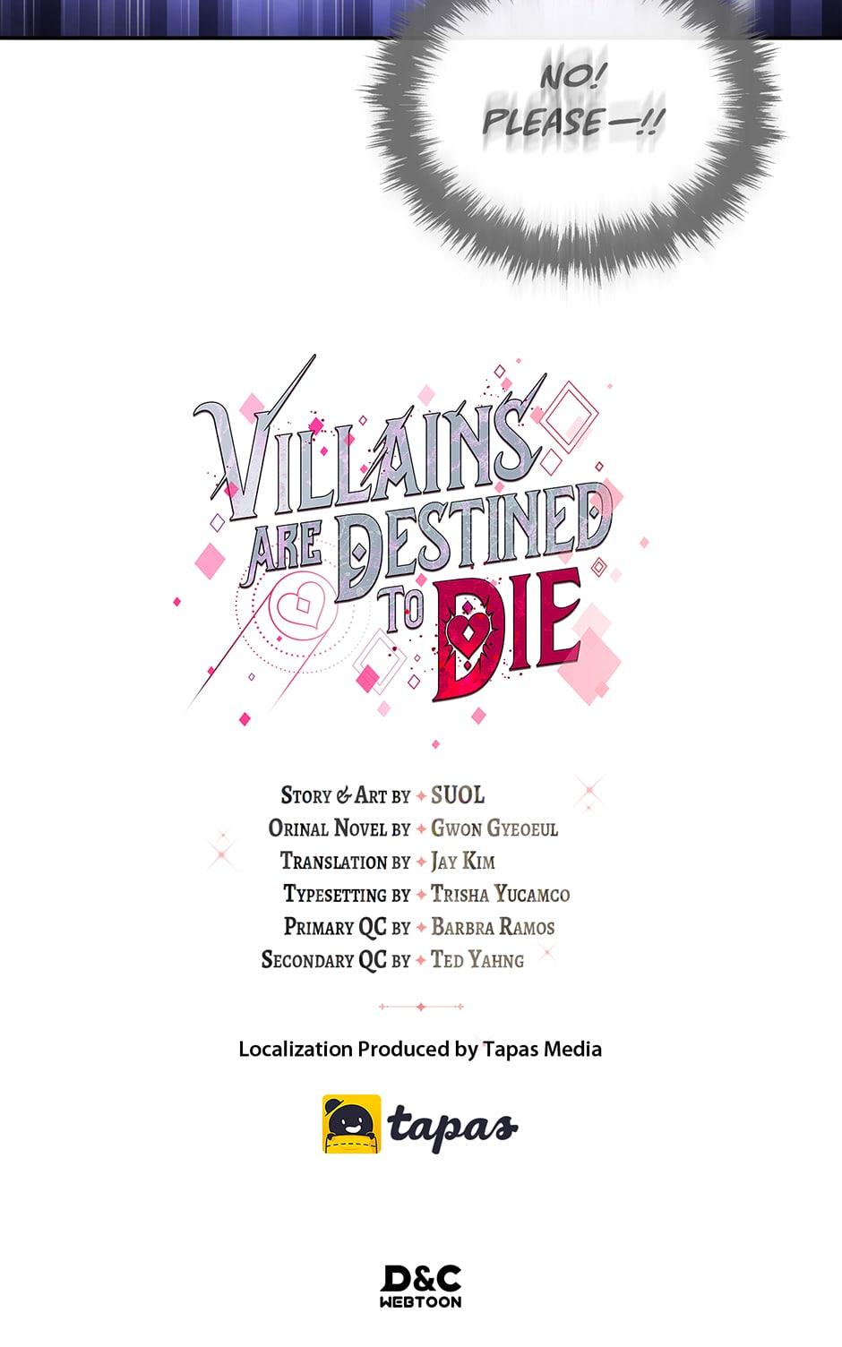 Read Villains Are Destined to Die Manga Online