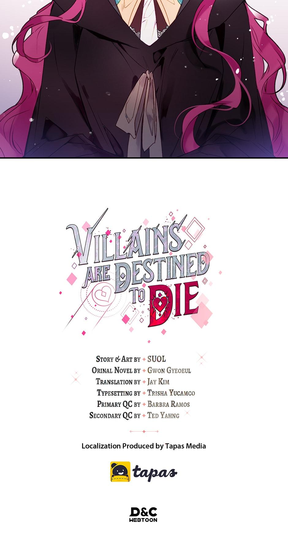 Read Villains Are Destined to Die Manga Online