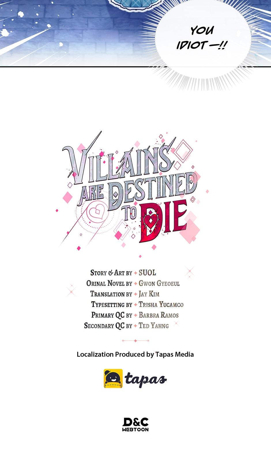 Read Villains Are Destined to Die Manga Online