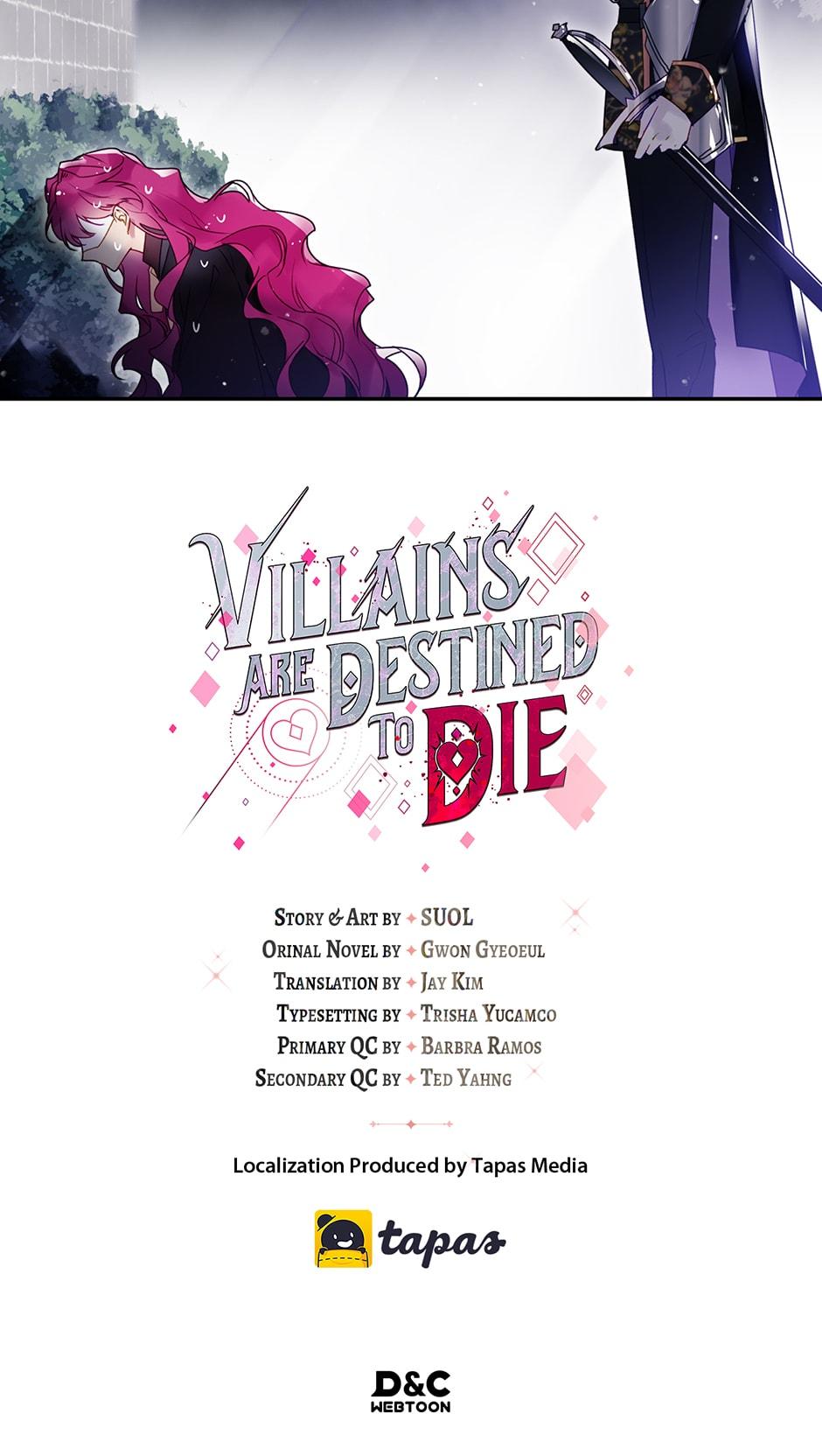 Read Villains Are Destined to Die Manga Online