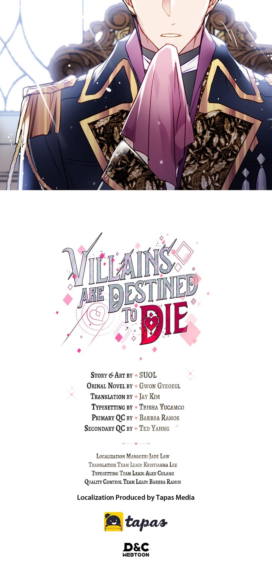 Read Villains Are Destined to Die Manga Online