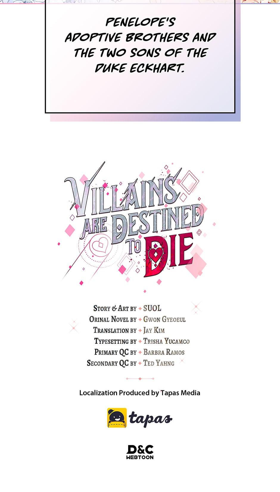 Read Villains Are Destined to Die Manga Online