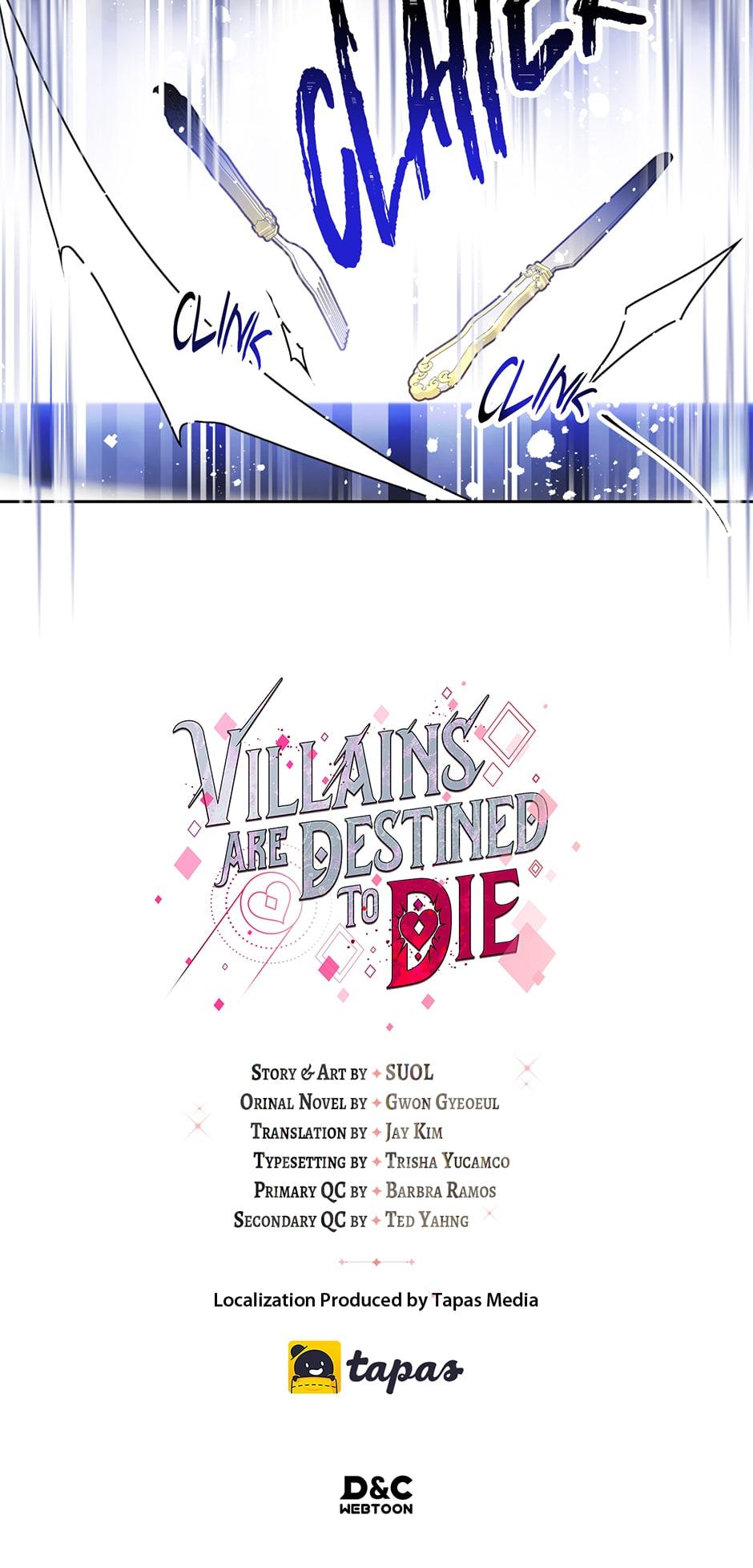 Read Villains Are Destined to Die Manga Online