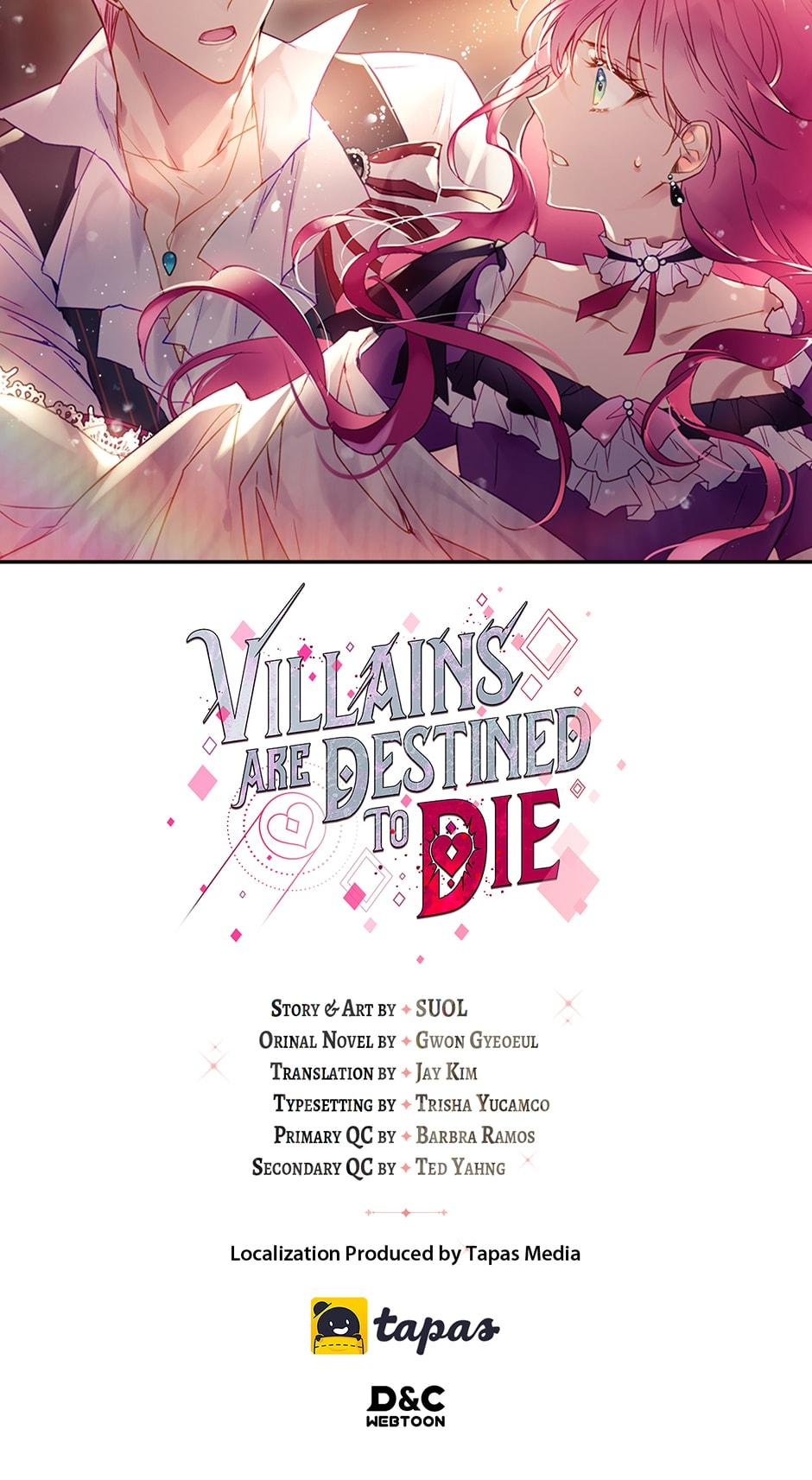 Read Villains Are Destined to Die Manga Online