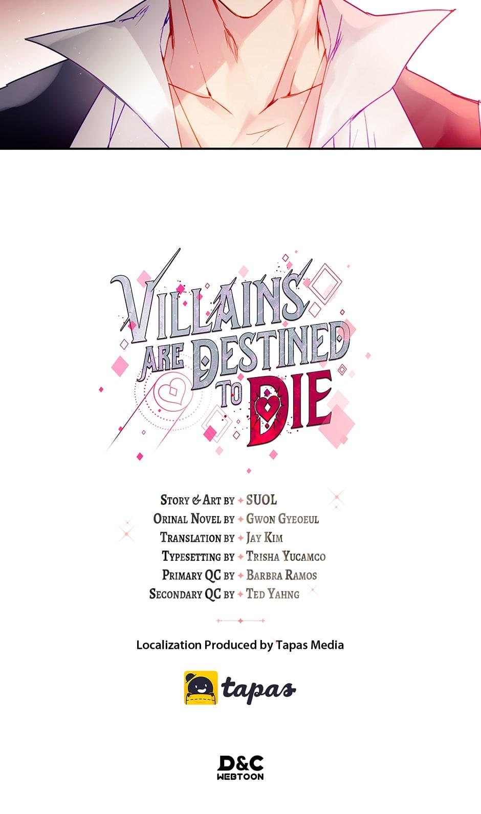 Read Villains Are Destined to Die Manga Online