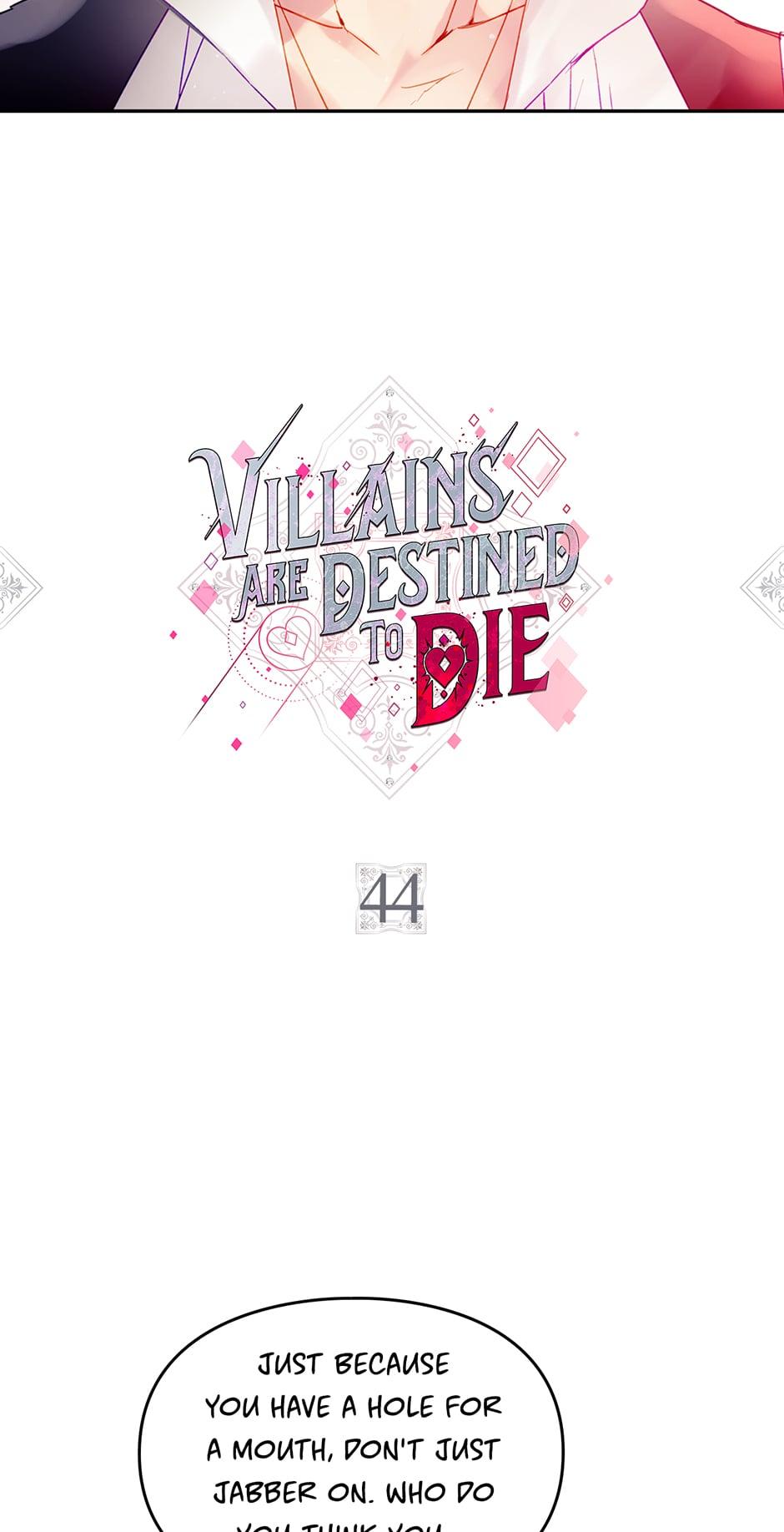 Read Villains Are Destined to Die Manga Online