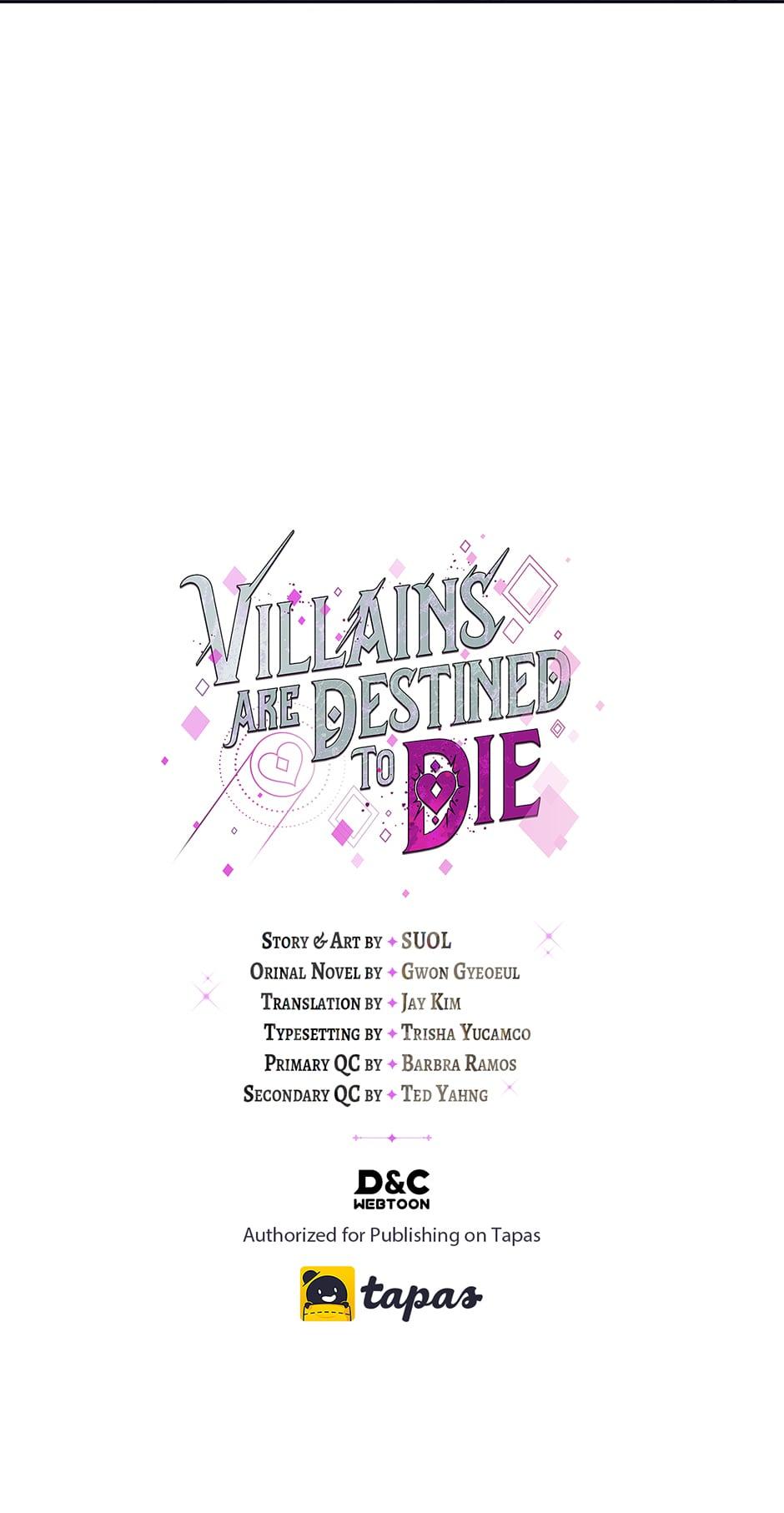 Read Villains Are Destined to Die Manga Online