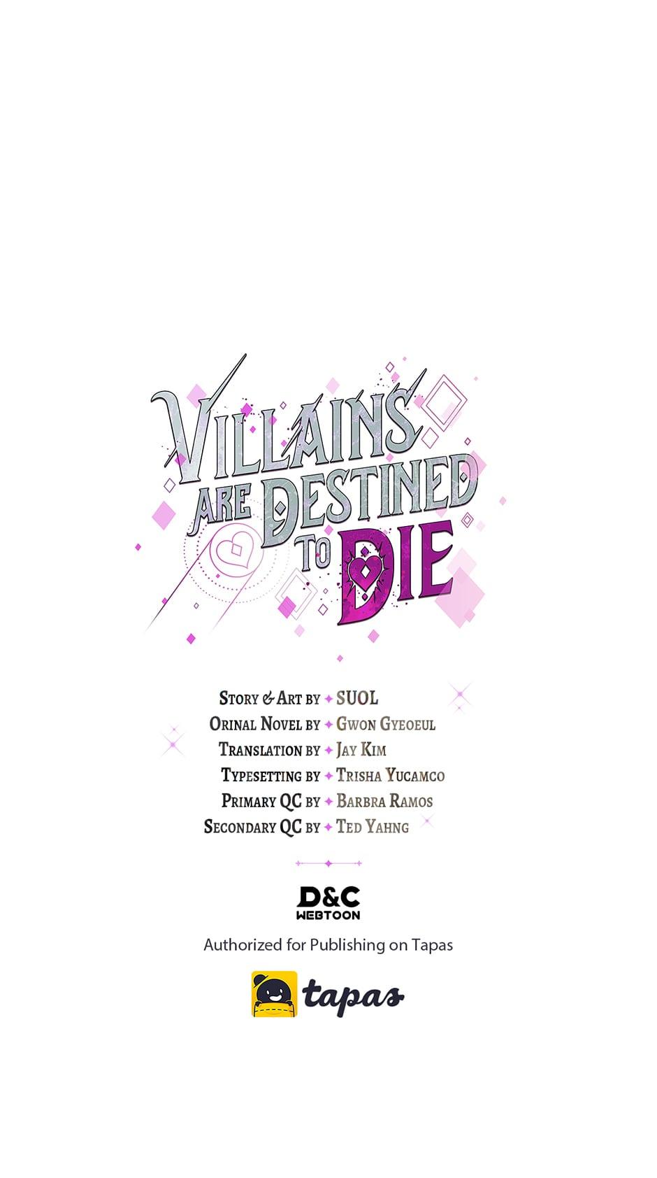 Read Villains Are Destined to Die Manga Online