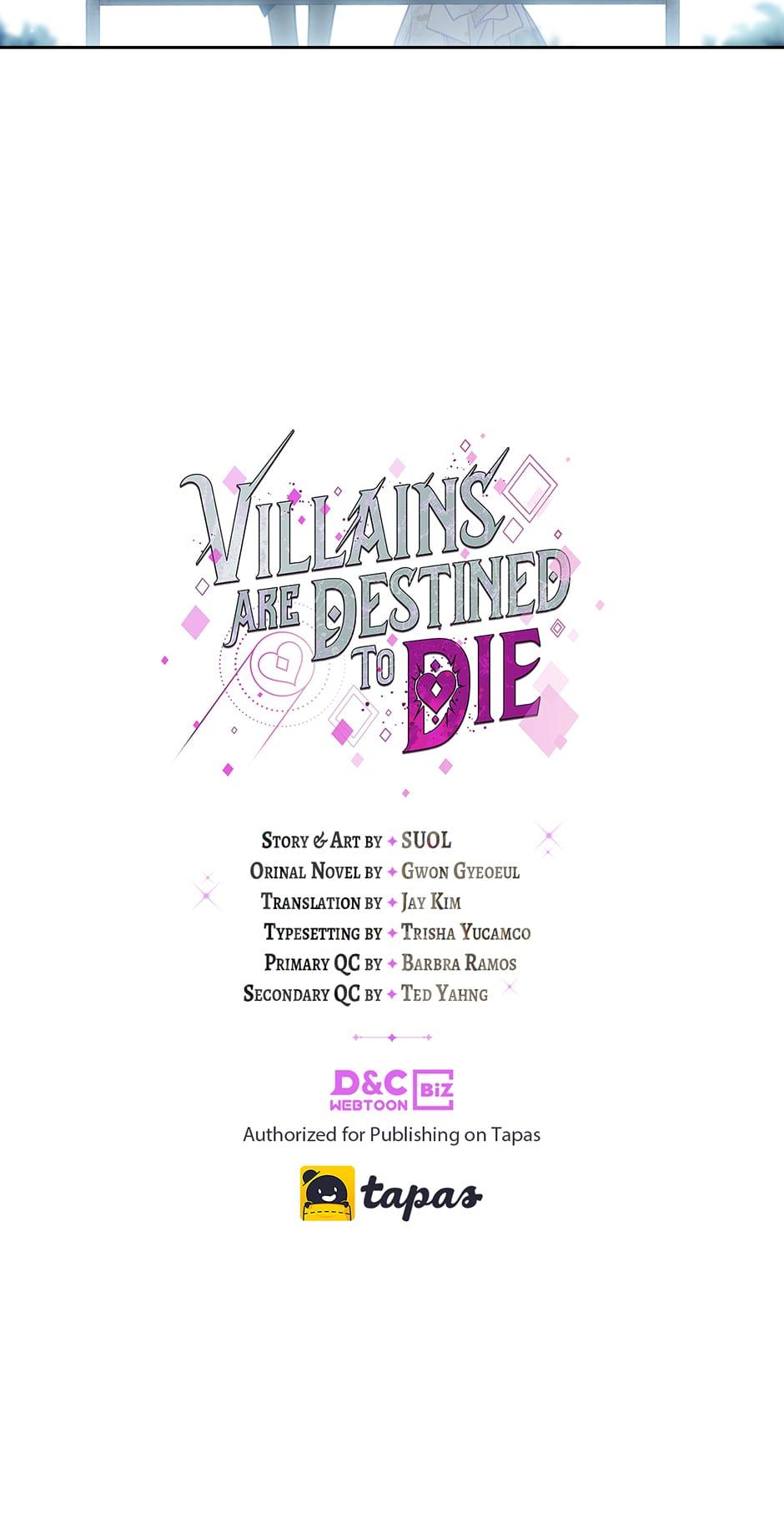 Read Villains Are Destined to Die Manga Online