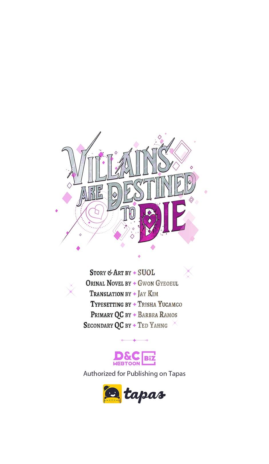 Read Villains Are Destined to Die Manga Online