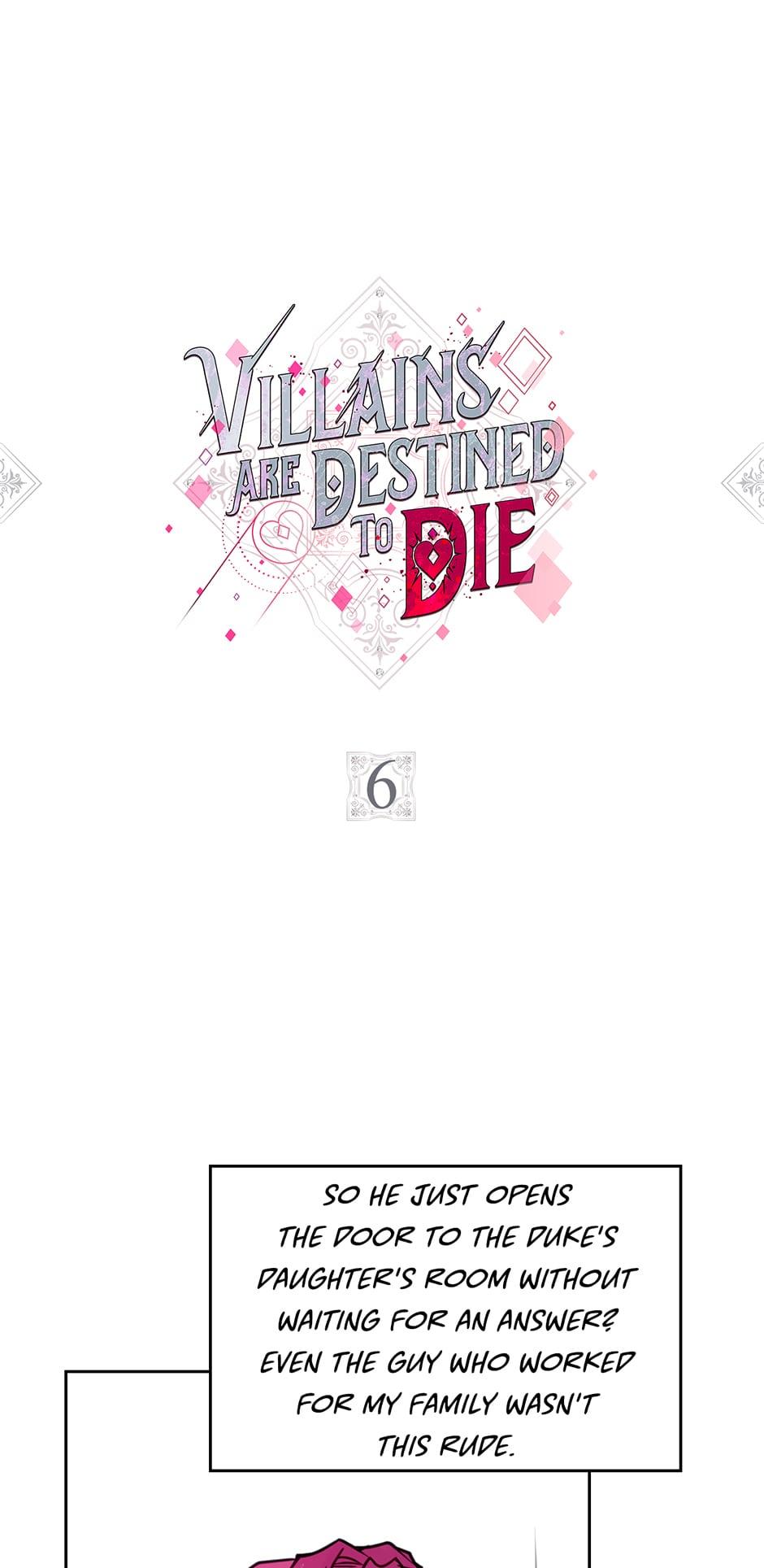 Read Villains Are Destined to Die Manga Online