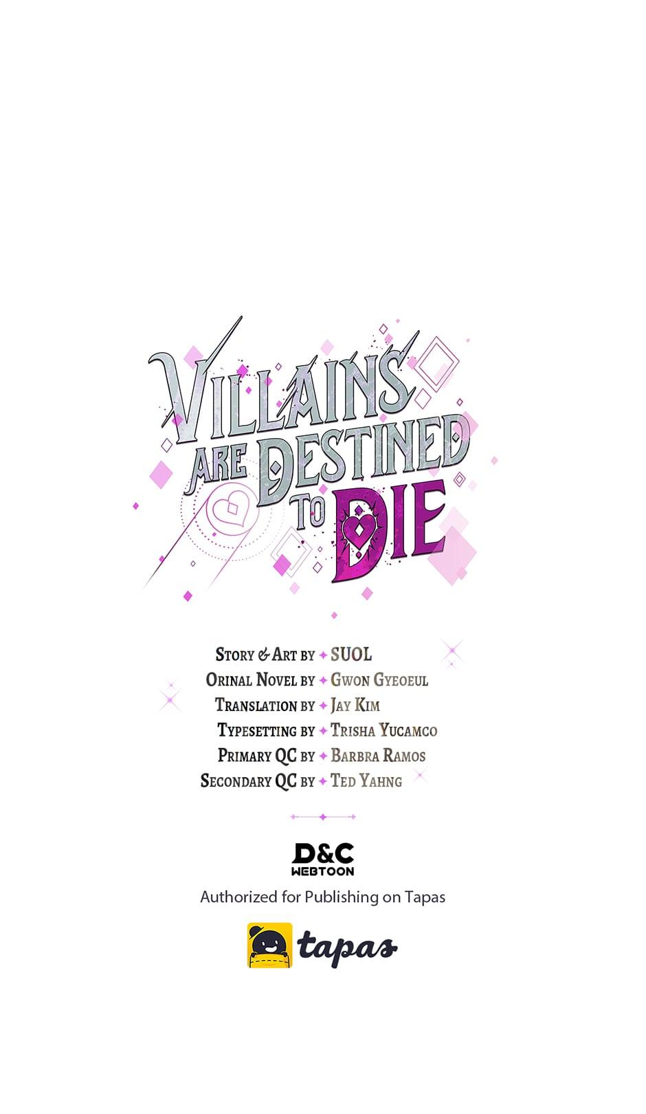 Read Villains Are Destined to Die Manga Online